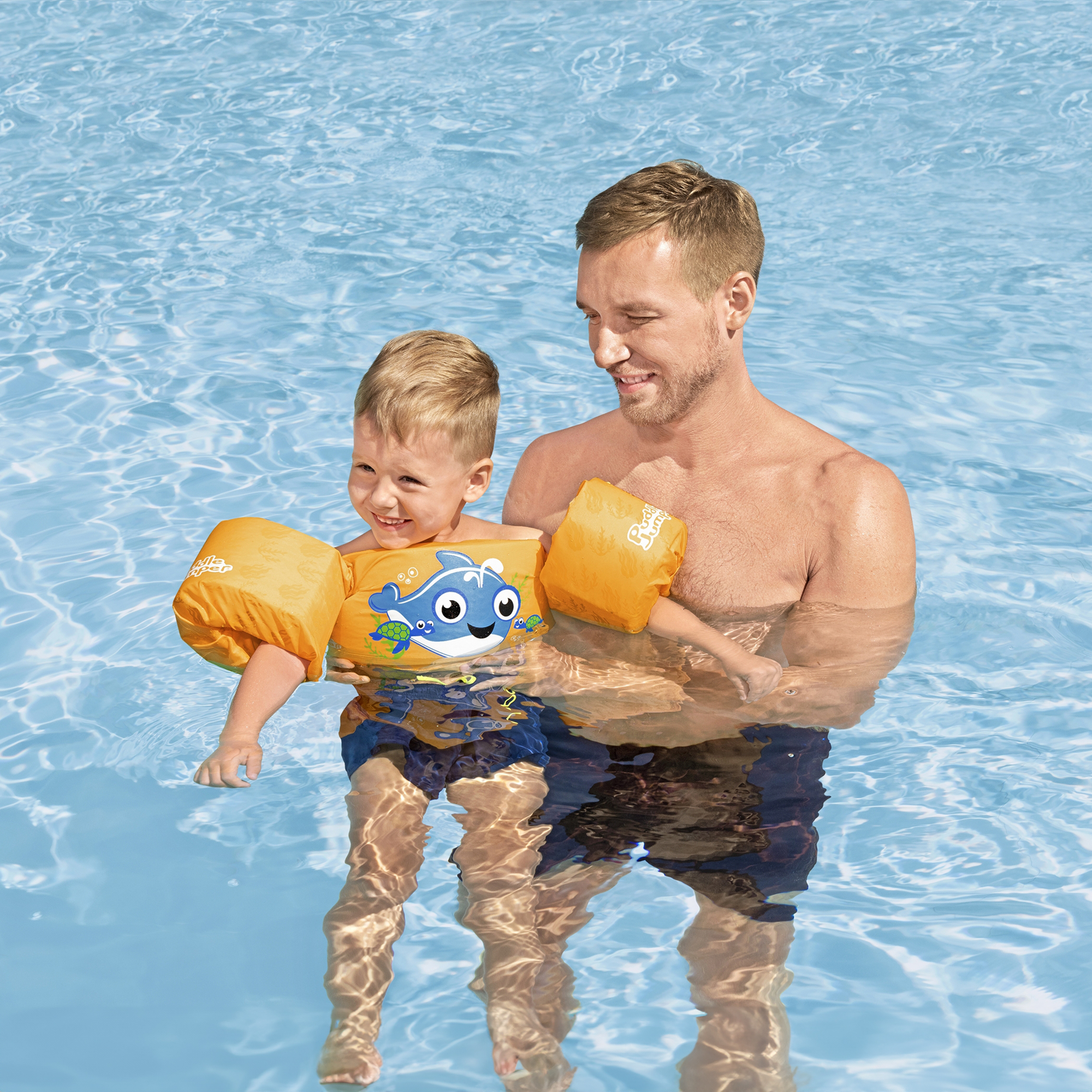 Schwimmhilfe Kleiner Wal mit Textilbezug Puddle Jumper® BESTWAY