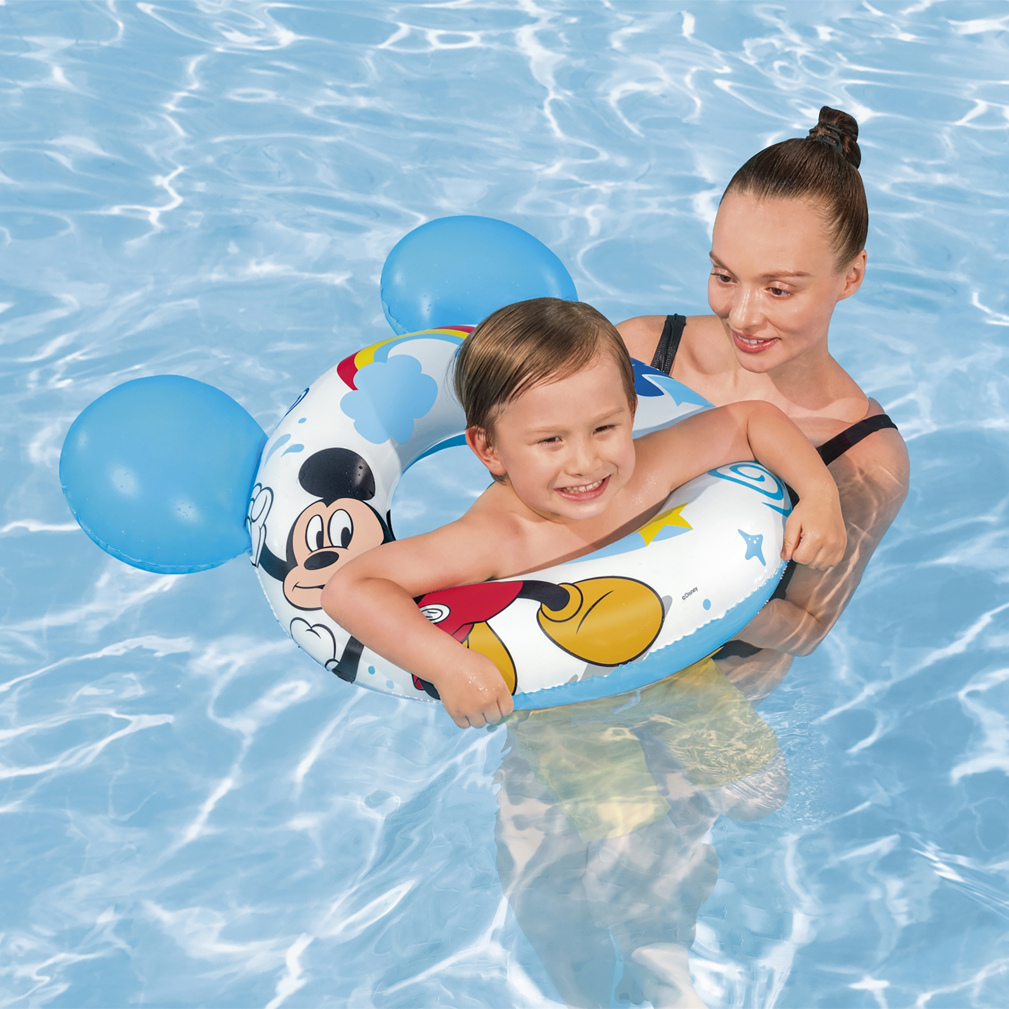 Nafukovací plavecký kruh Splash Pal™ Mickey 74 x 76 cm BESTWAY