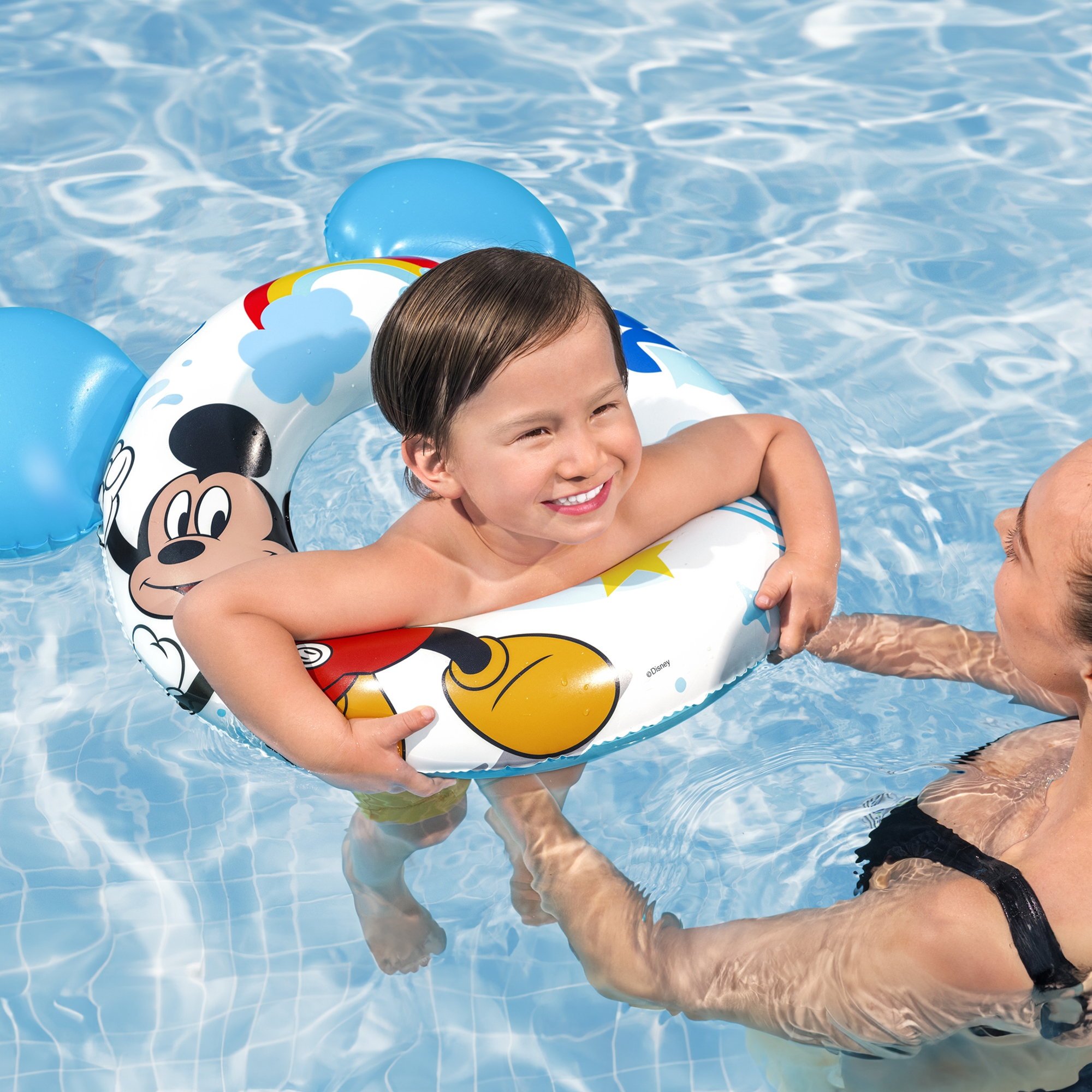 Nafukovací plavecký kruh Splash Pal™ Mickey 74 x 76 cm BESTWAY