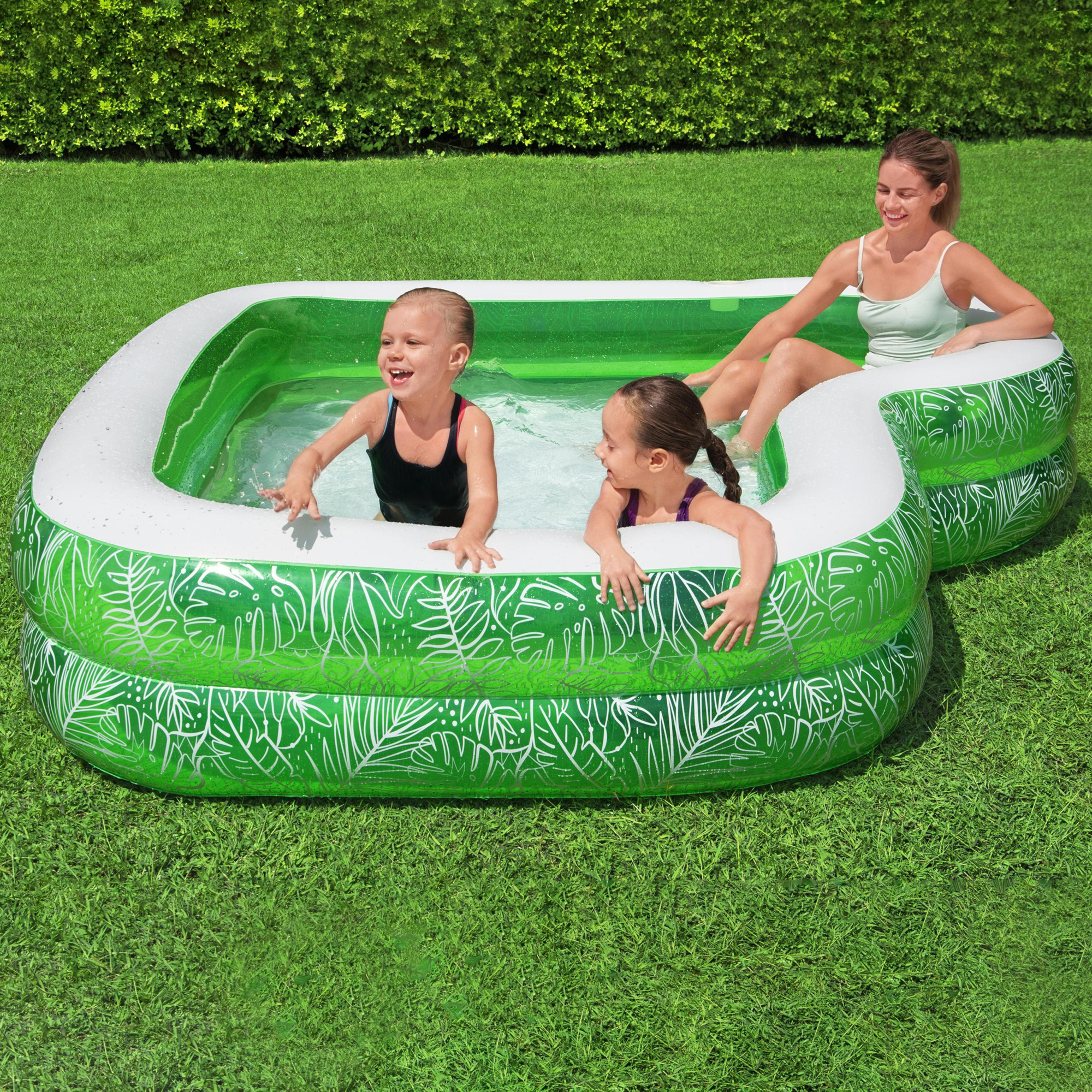 Family Pool Tropical Paradise 231 x 231 x 51 cm BESTWAY