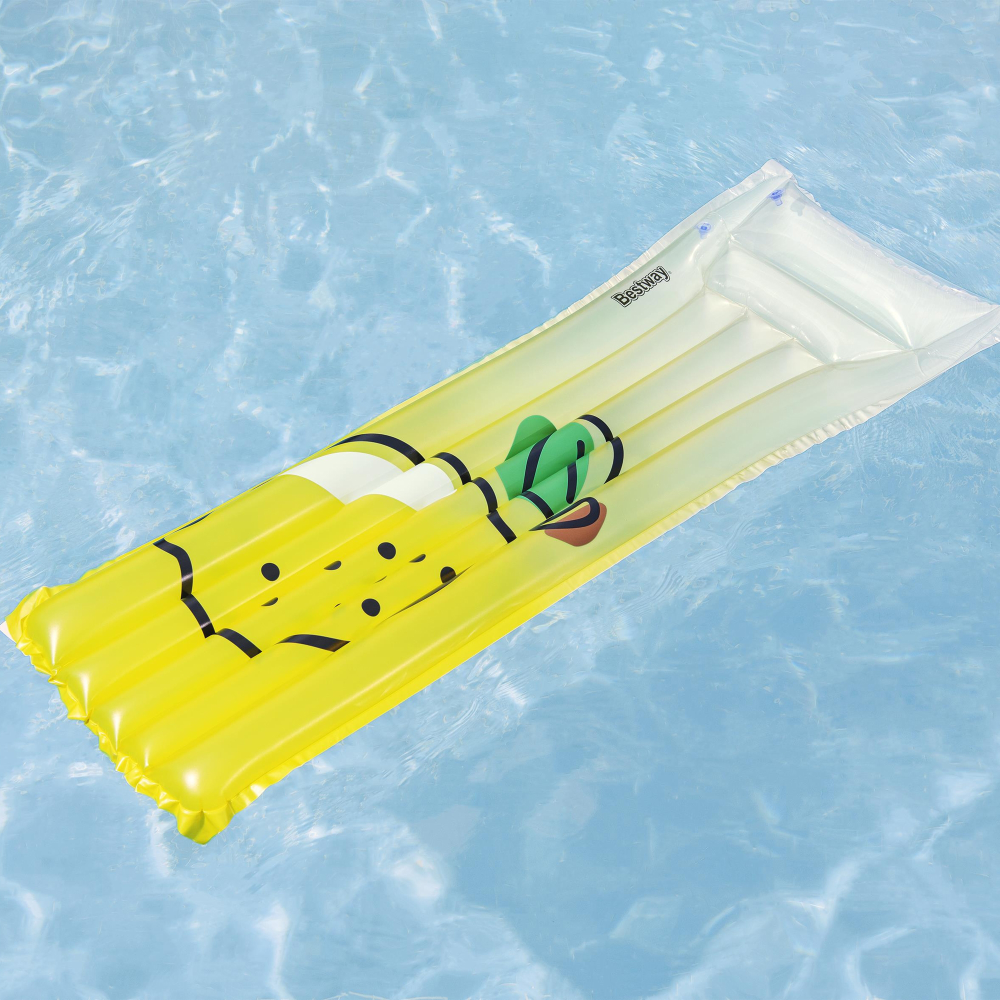 Nafukovací matrace Fresh Squeezed Lemon 183 x 69 cm BESTWAY