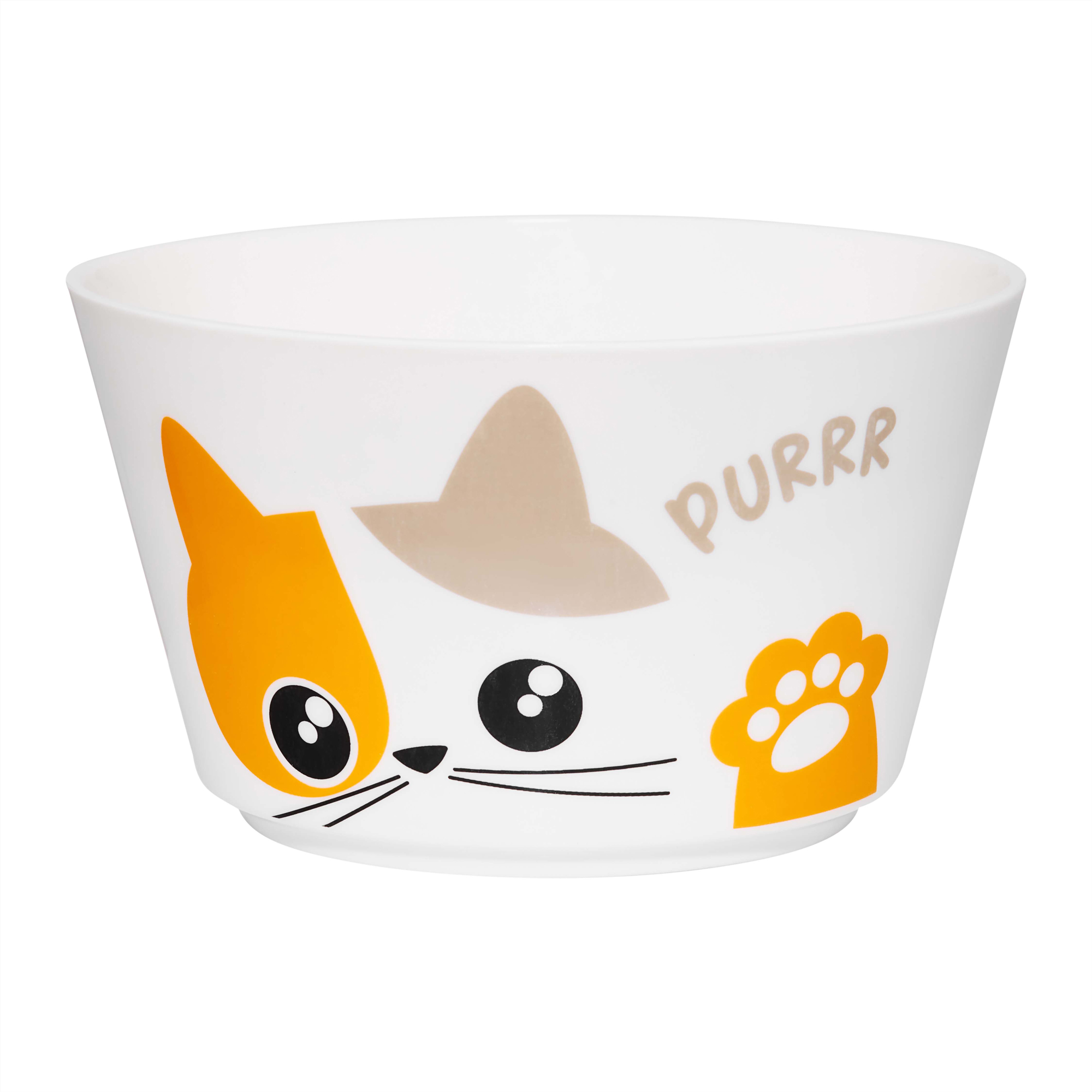 Porcelánová snídaňová sada Kitty Orange 4-díly AMBITION