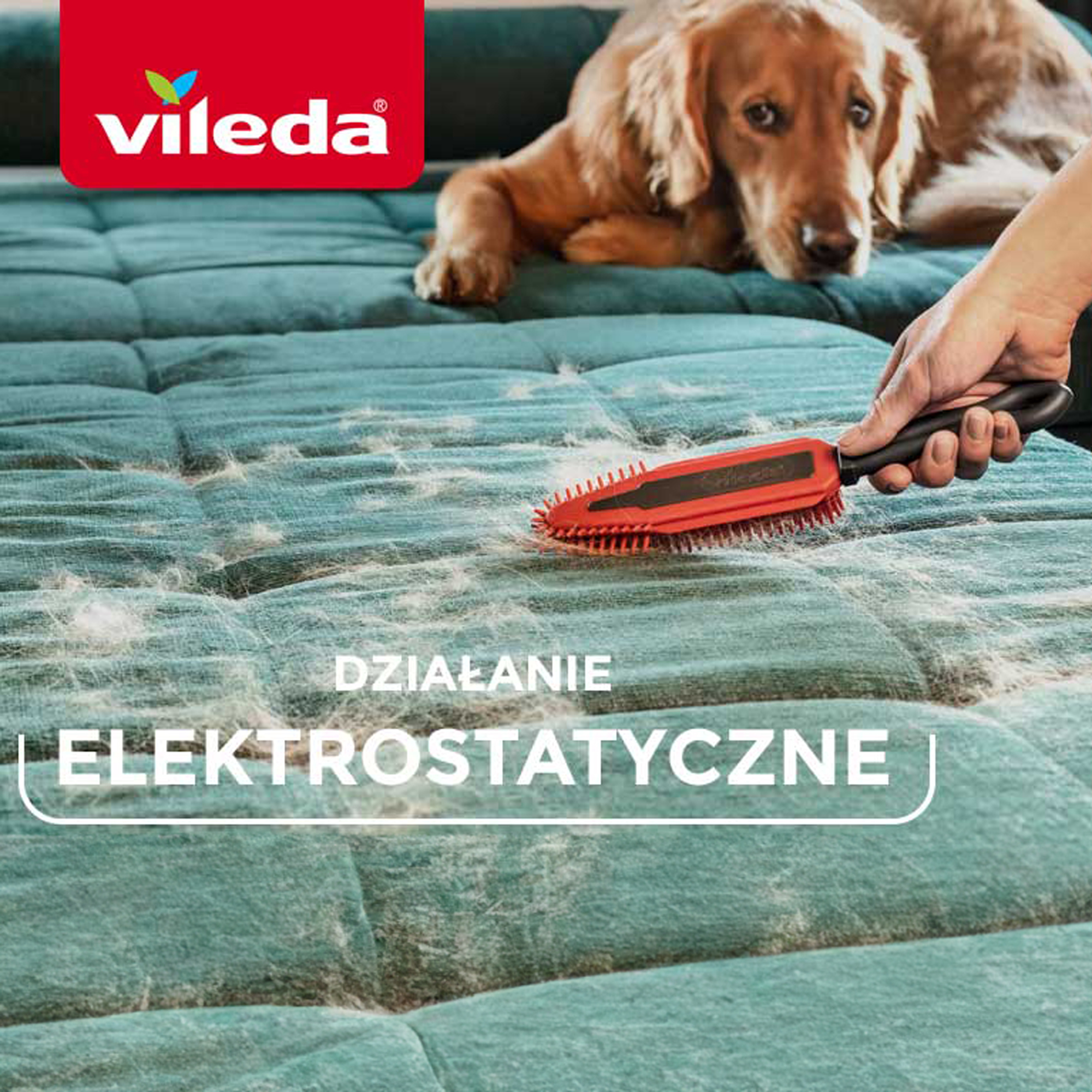 Elektrostatický kartáč na srst a chlupy Pet Pro VILEDA