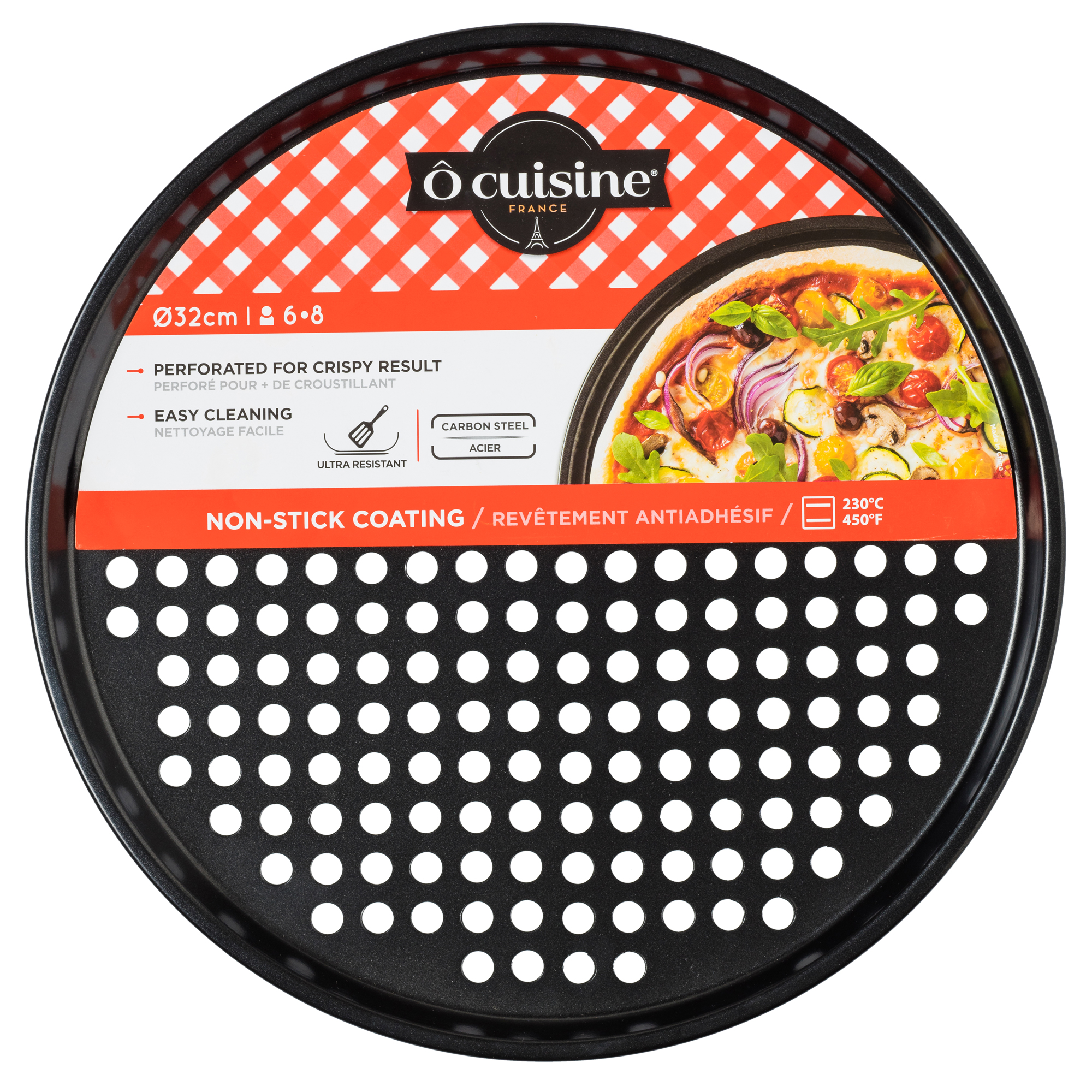Forma do pizzy 32,5 cm Non-Stick OCUISINE