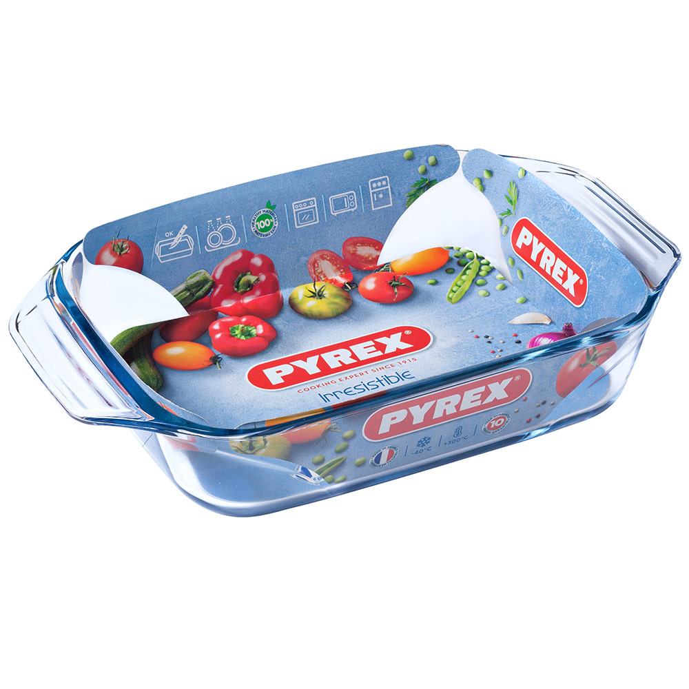 Žáruvzdorný pekáč Irresistible 31 x 20 cm PYREX