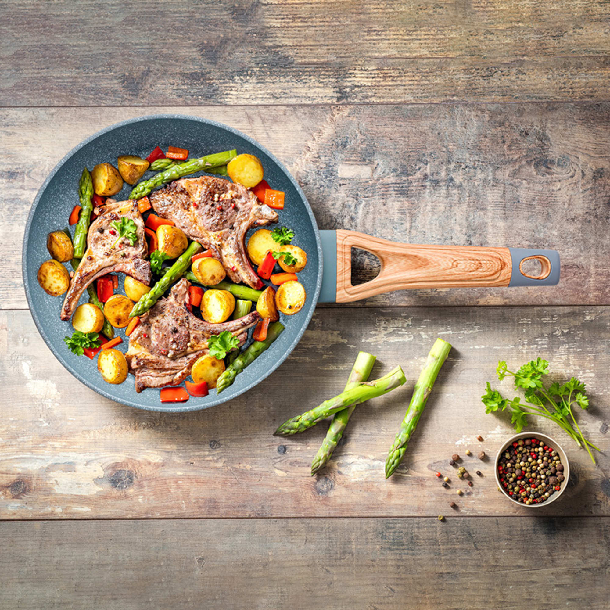 Bratpfanne Optima Stone 24 cm PYREX