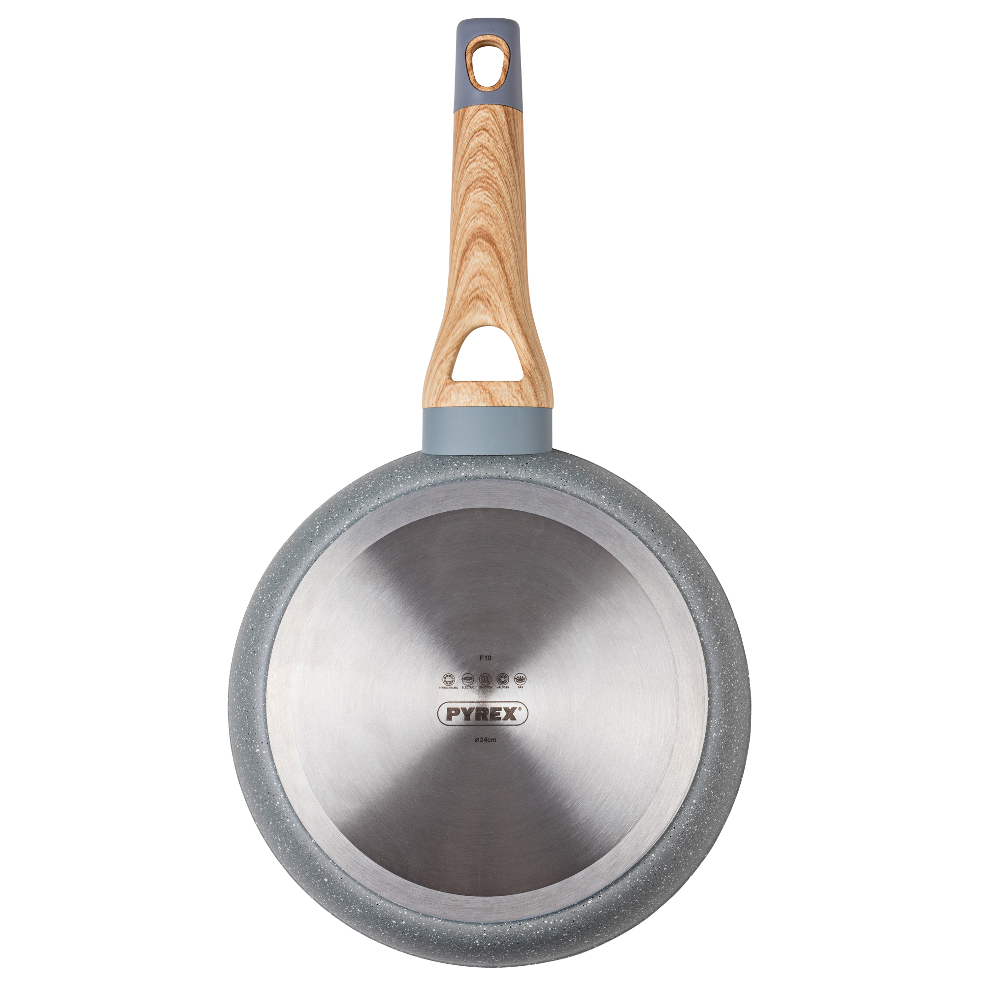 Patelnia głęboka Optima Stone 28 cm PYREX