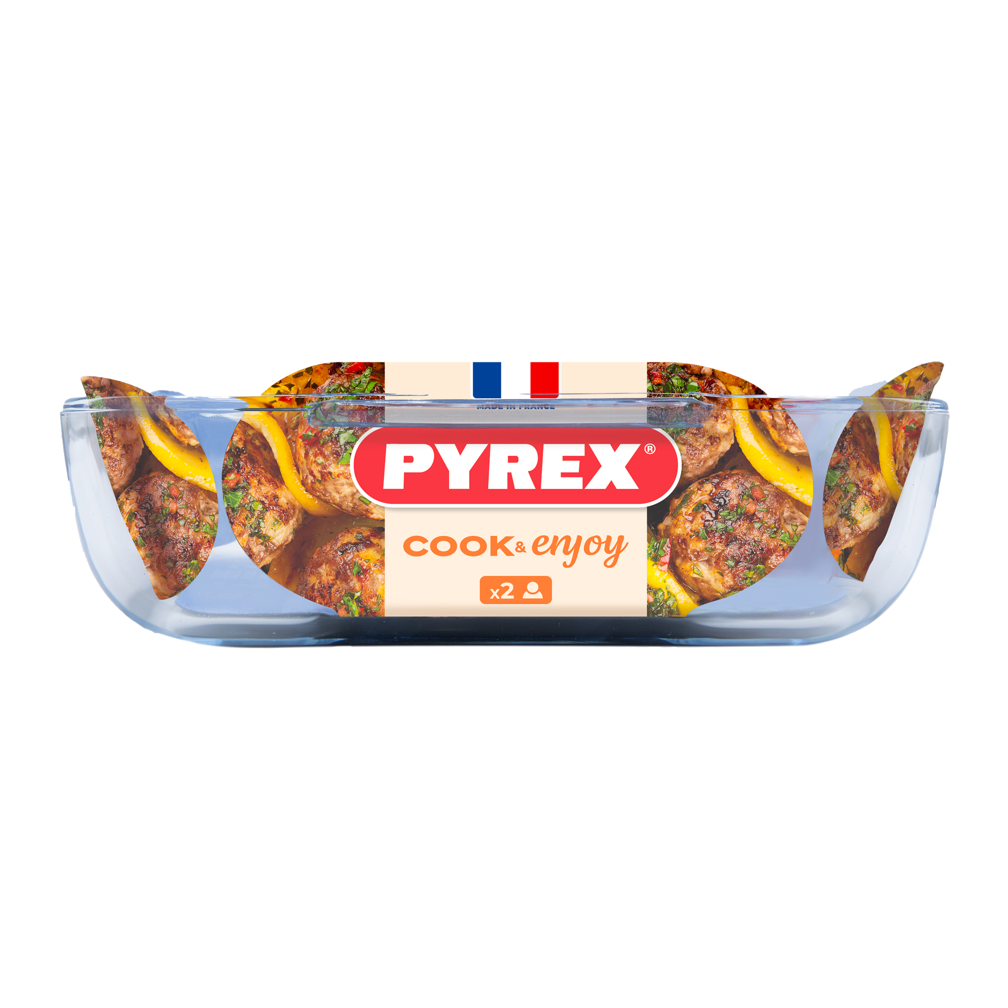 Auflaufform 2 l Cook and Enjoy quadratisch PYREX