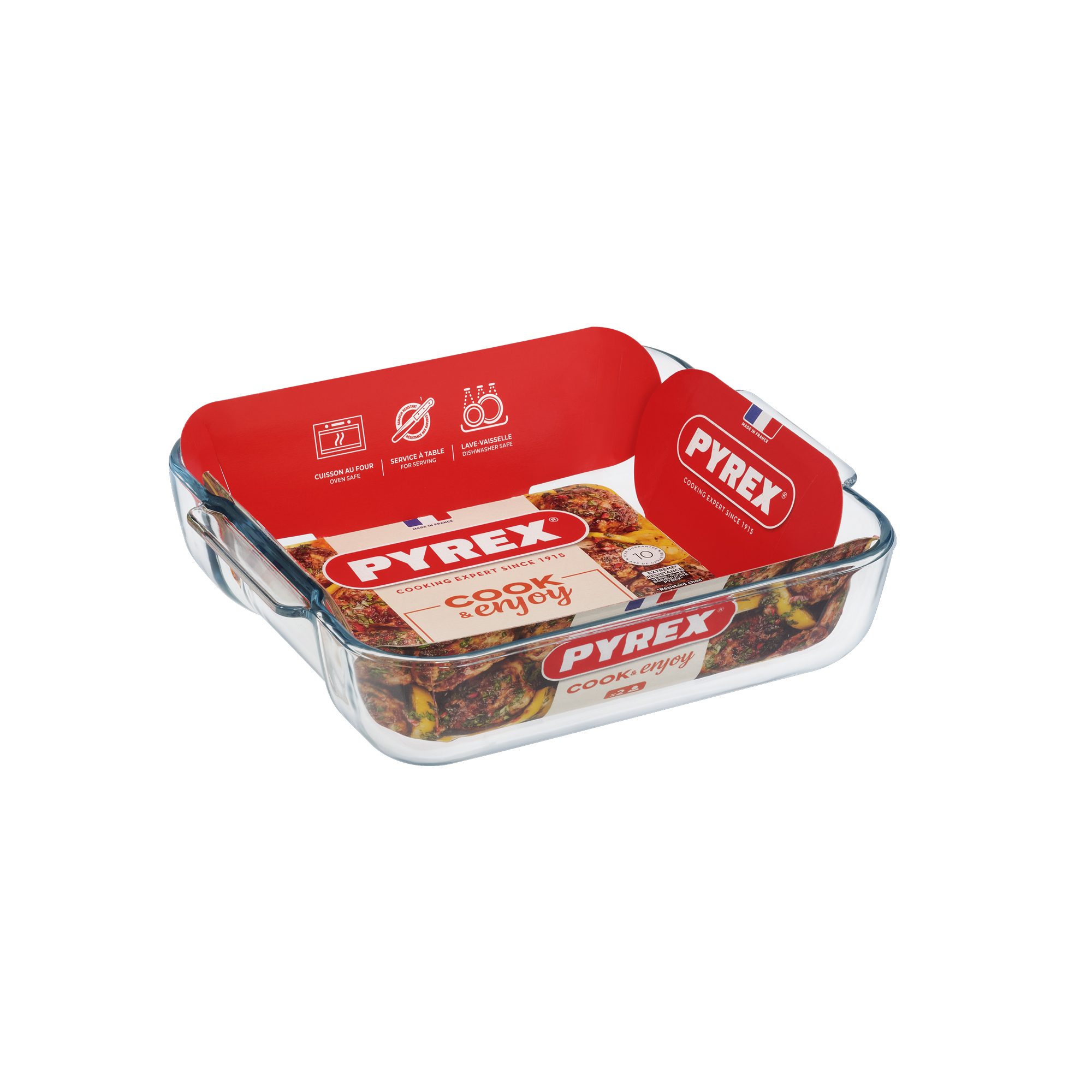 Auflaufform 2 l Cook and Enjoy quadratisch PYREX