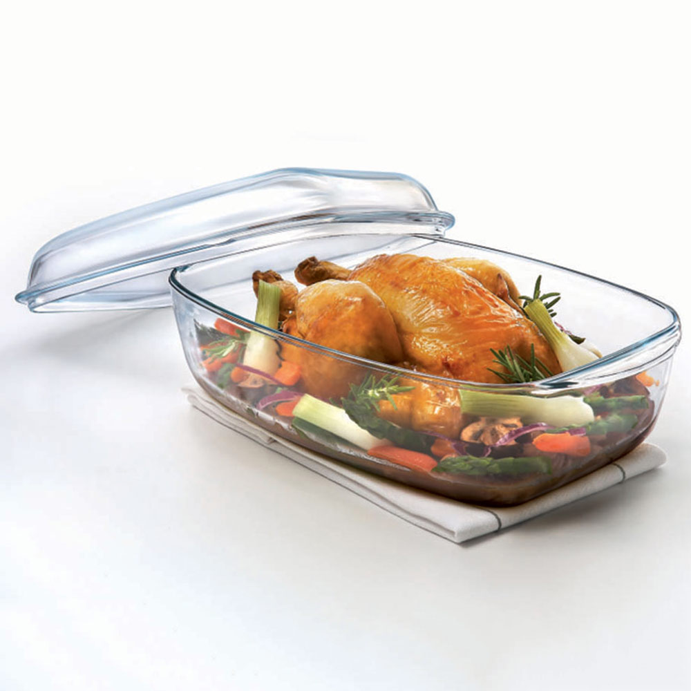 Auflaufform mit  Deckel 7 L Essentials PYREX