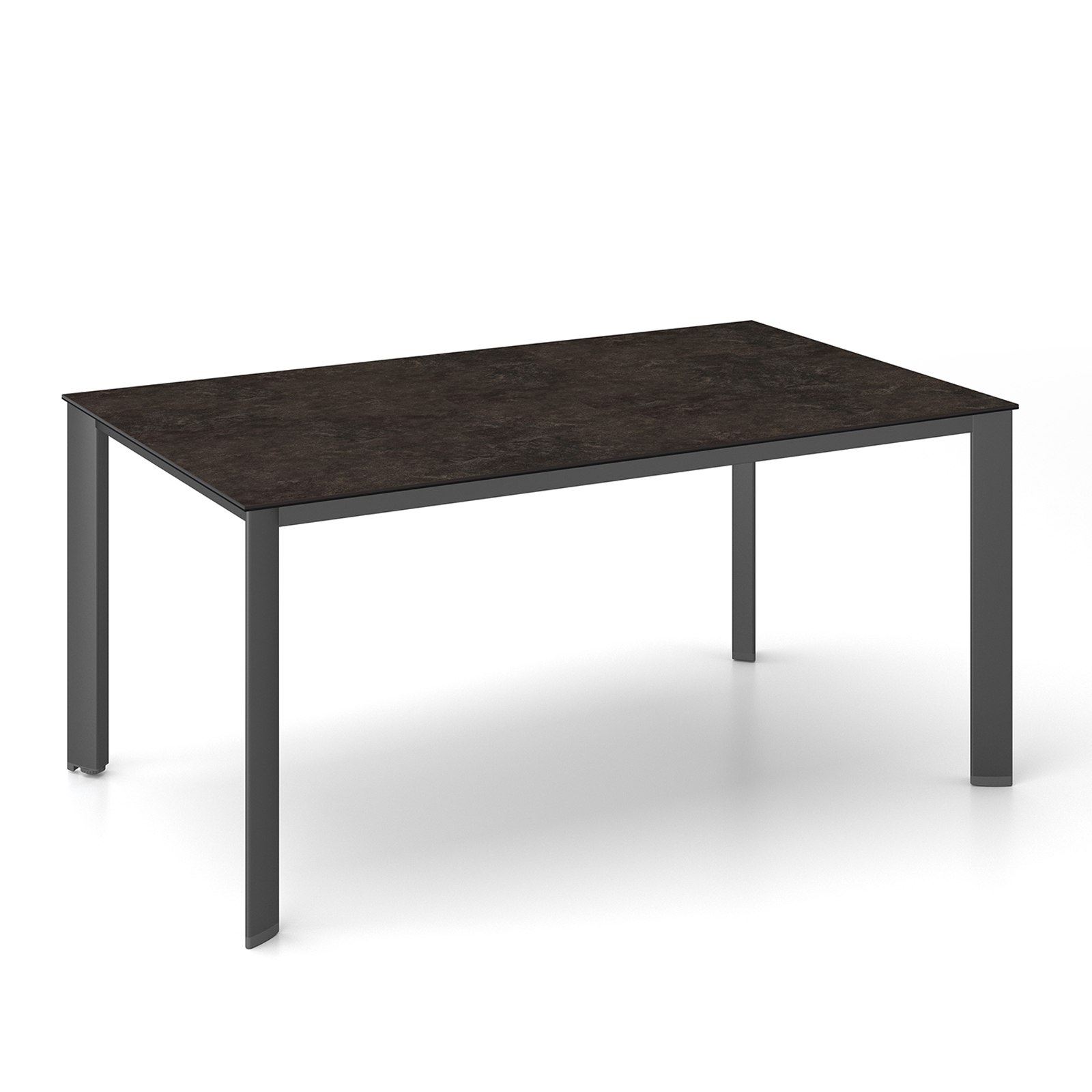 Gartentisch Edge 220 x 95 cm HPL Anthrazit KETTLER