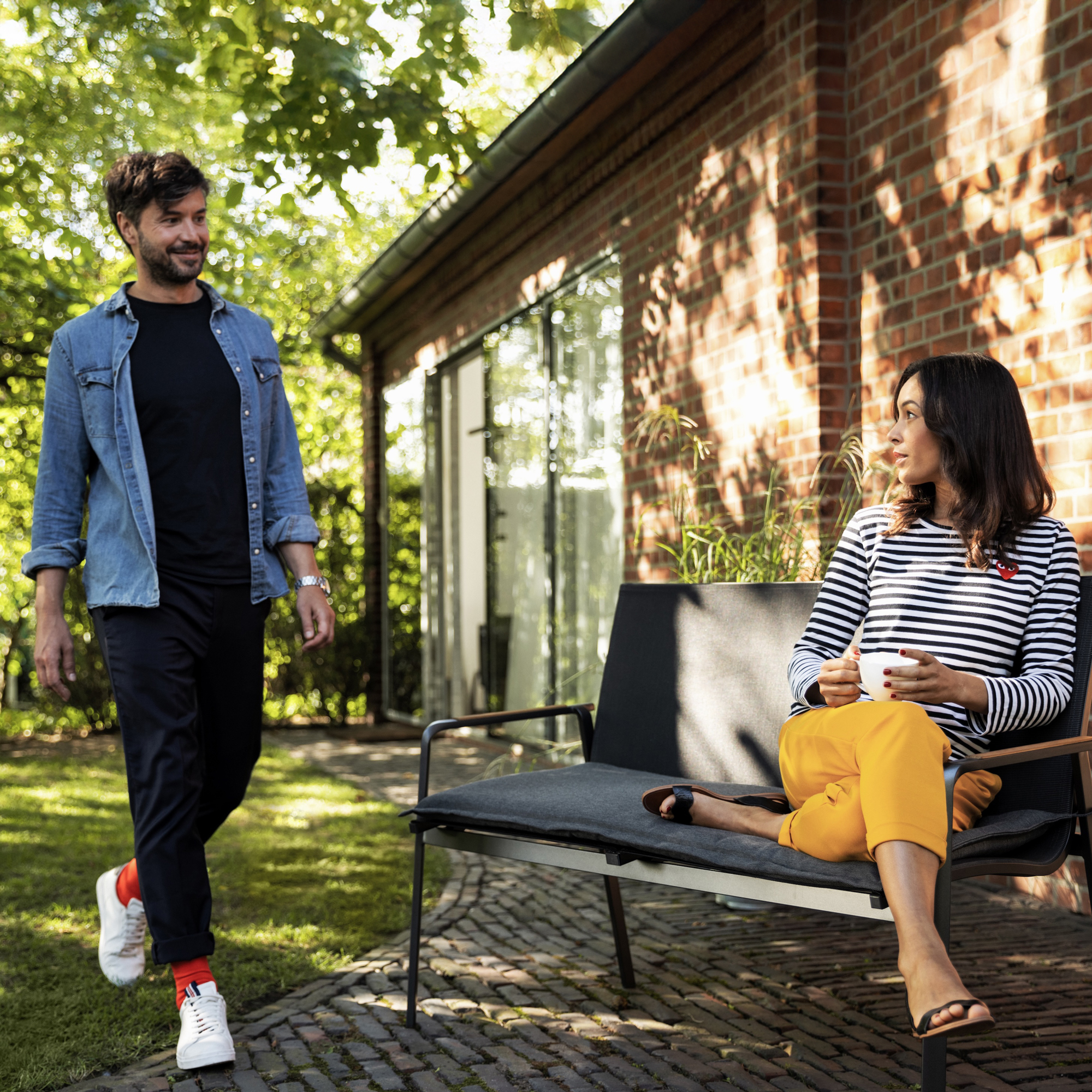 Ławka ogrodowa Diamond antracytowa KETTLER 0103911-7500