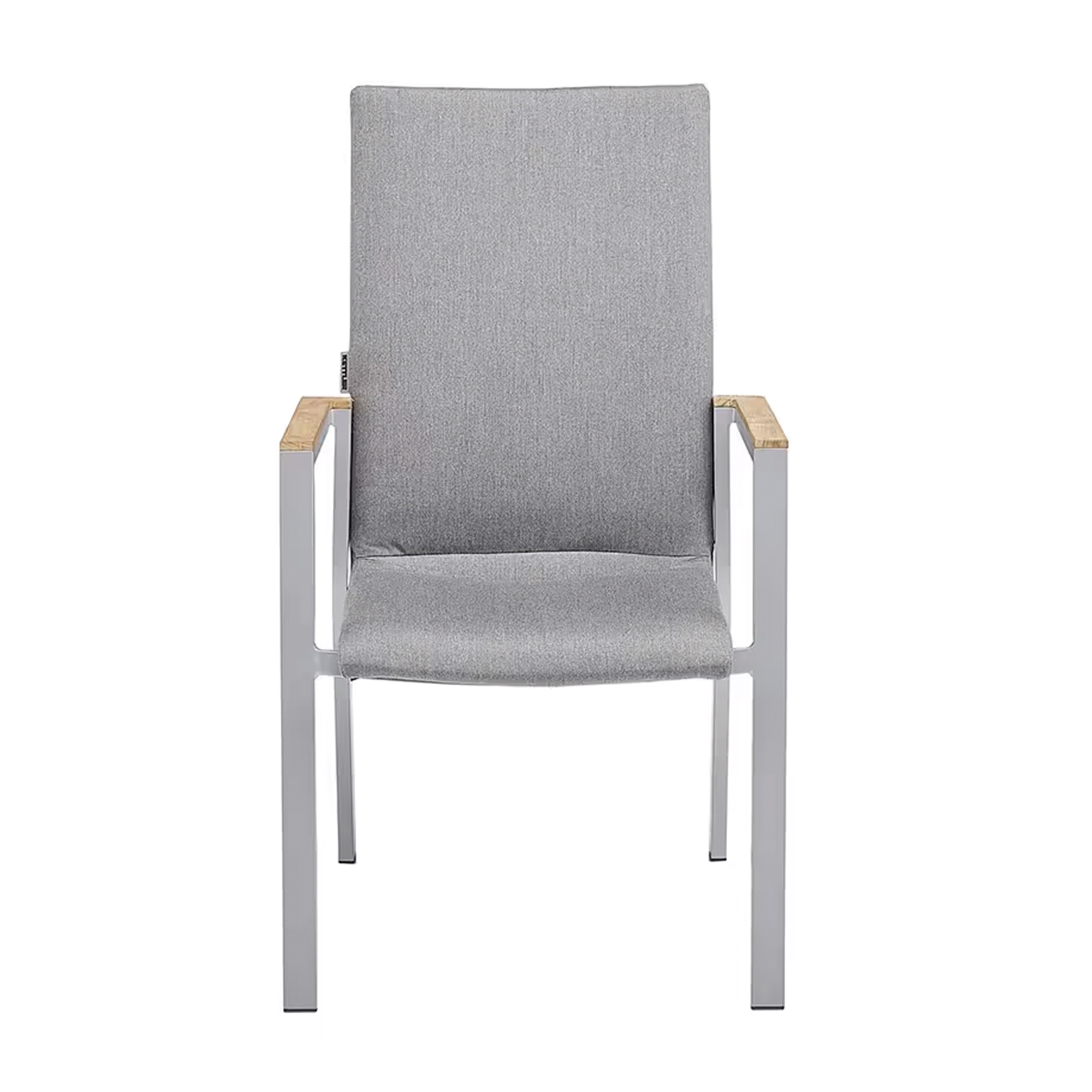 Záhradné hliníkové kreslo Rasmus Silver Teak KETTLER 0106506-7110
