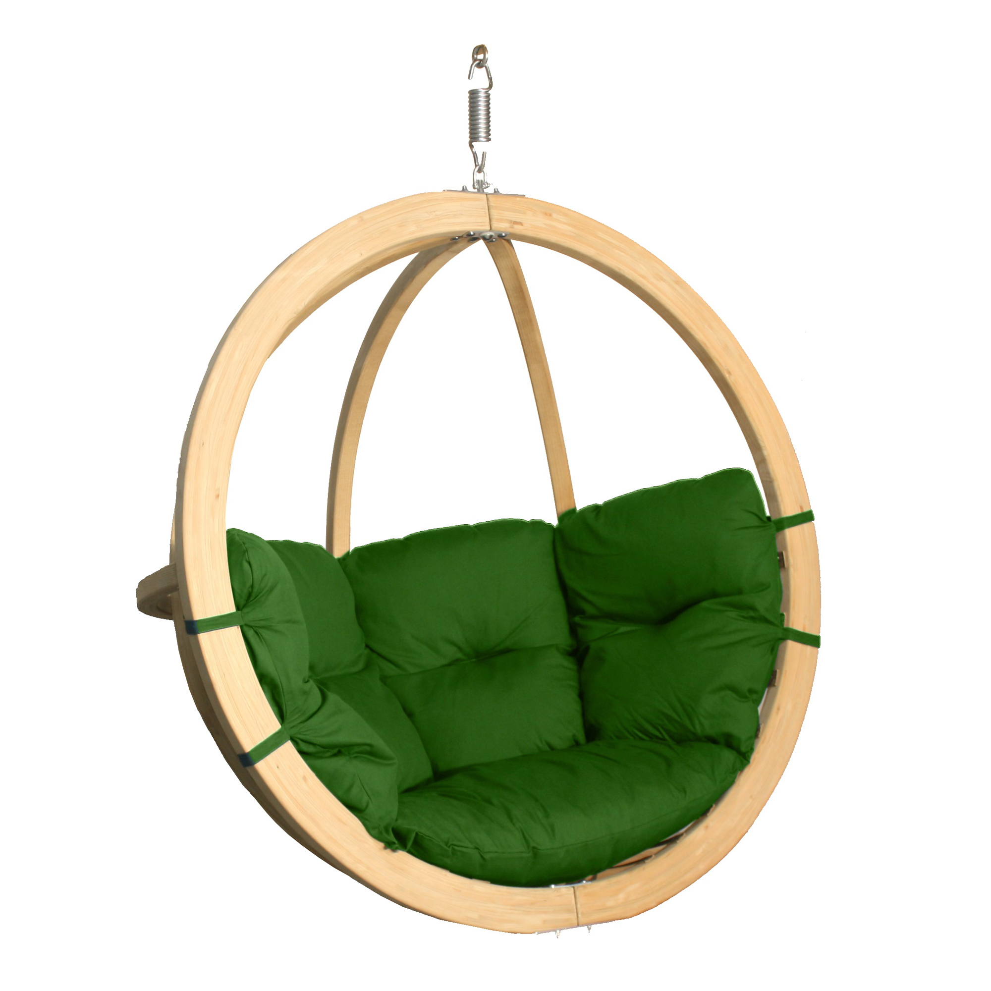 Závesné kreslo Swing Pod Green so stojanom CZILLO
