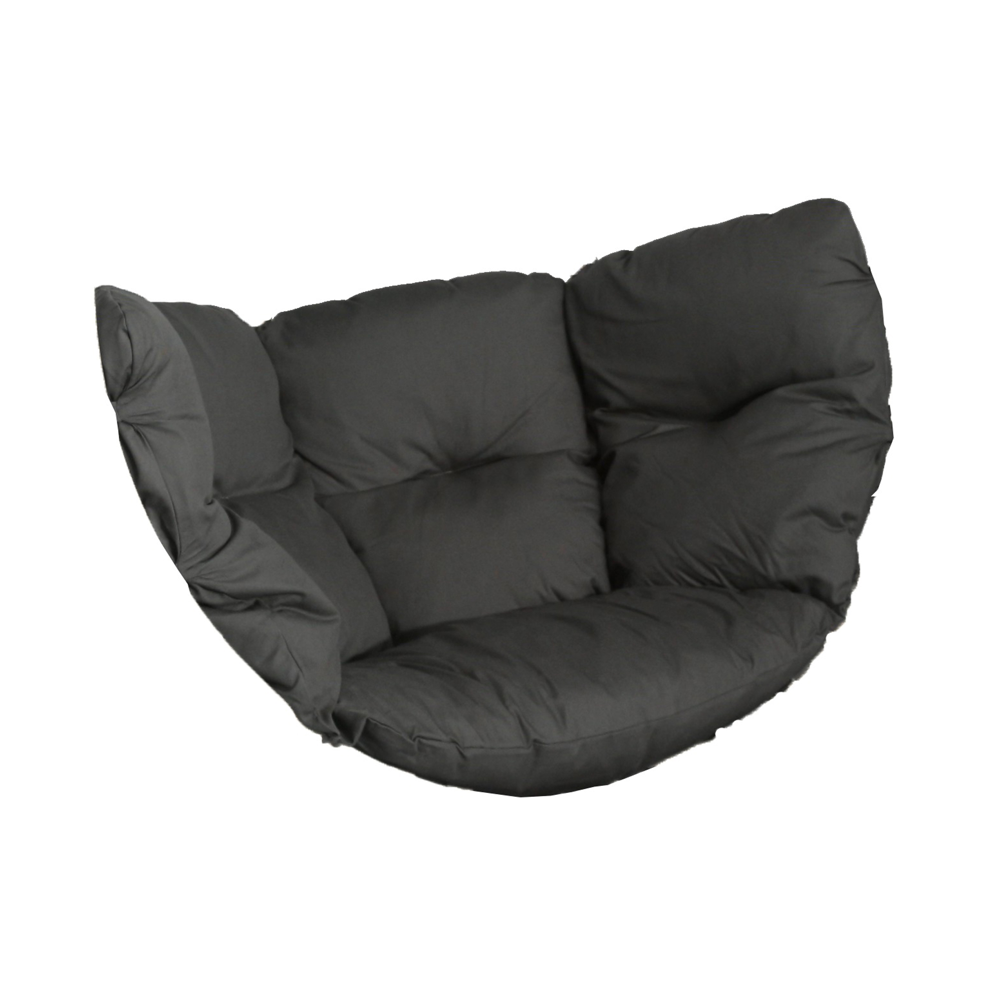 Hängesessel aus Holz ohne Gestell Swing Pod Graphit CZILLO