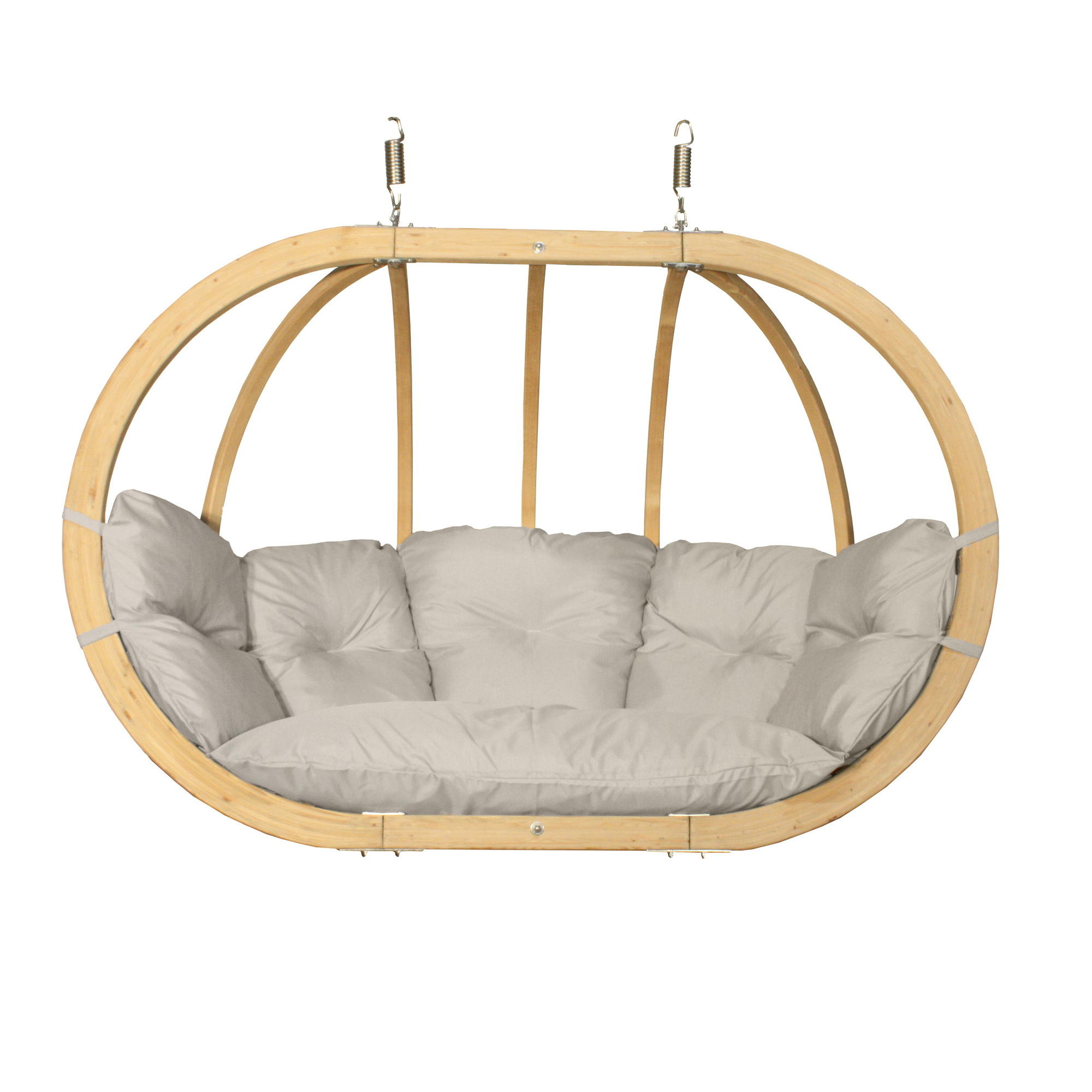 Závesné kreslo Swing Pod Cream XL so stojanom CZILLO