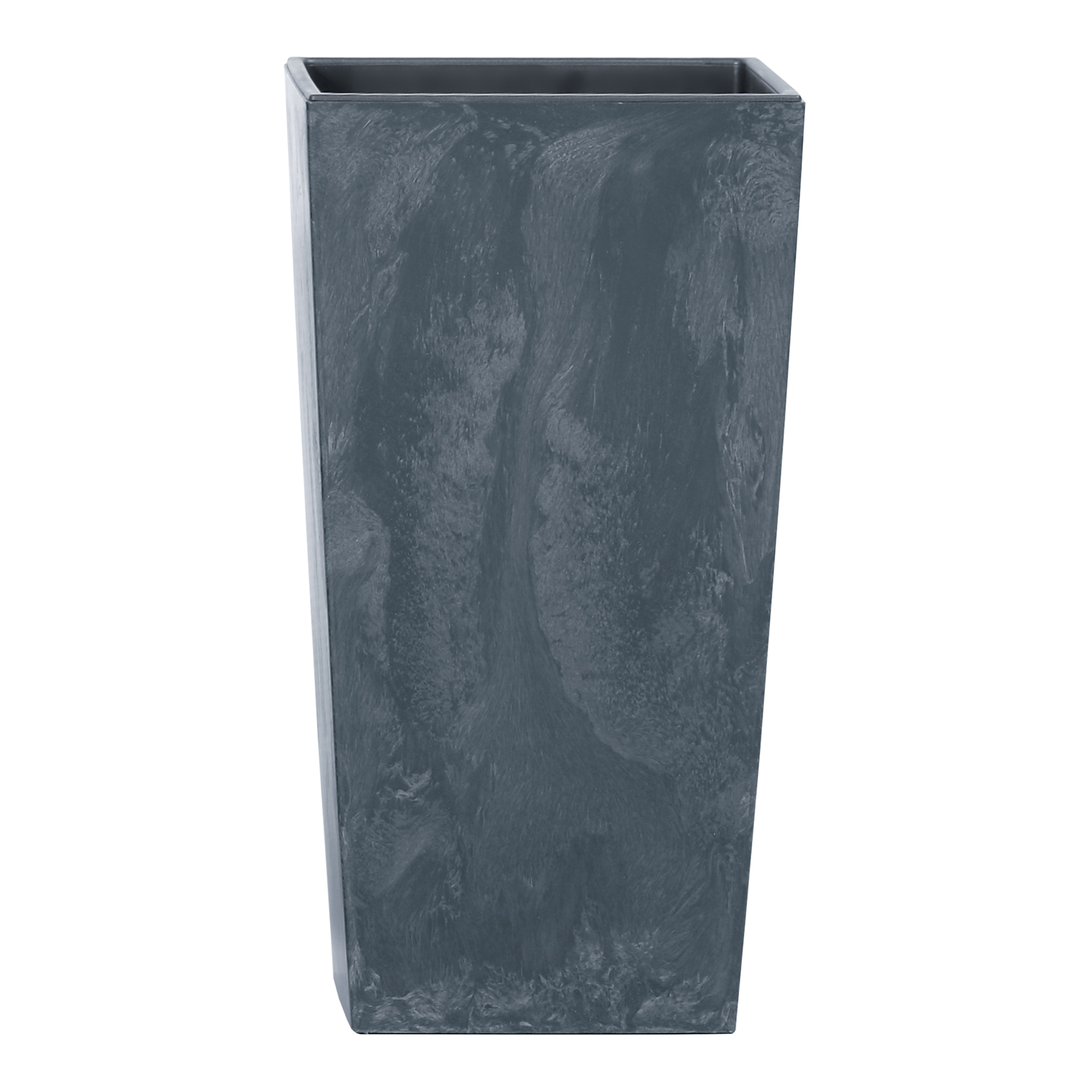 Pflanzkübel inkl. Einsatz Urbi Square Beton Effect 32,5 x 32,5 x 61 cm anthrazit PROSPERPLAST
