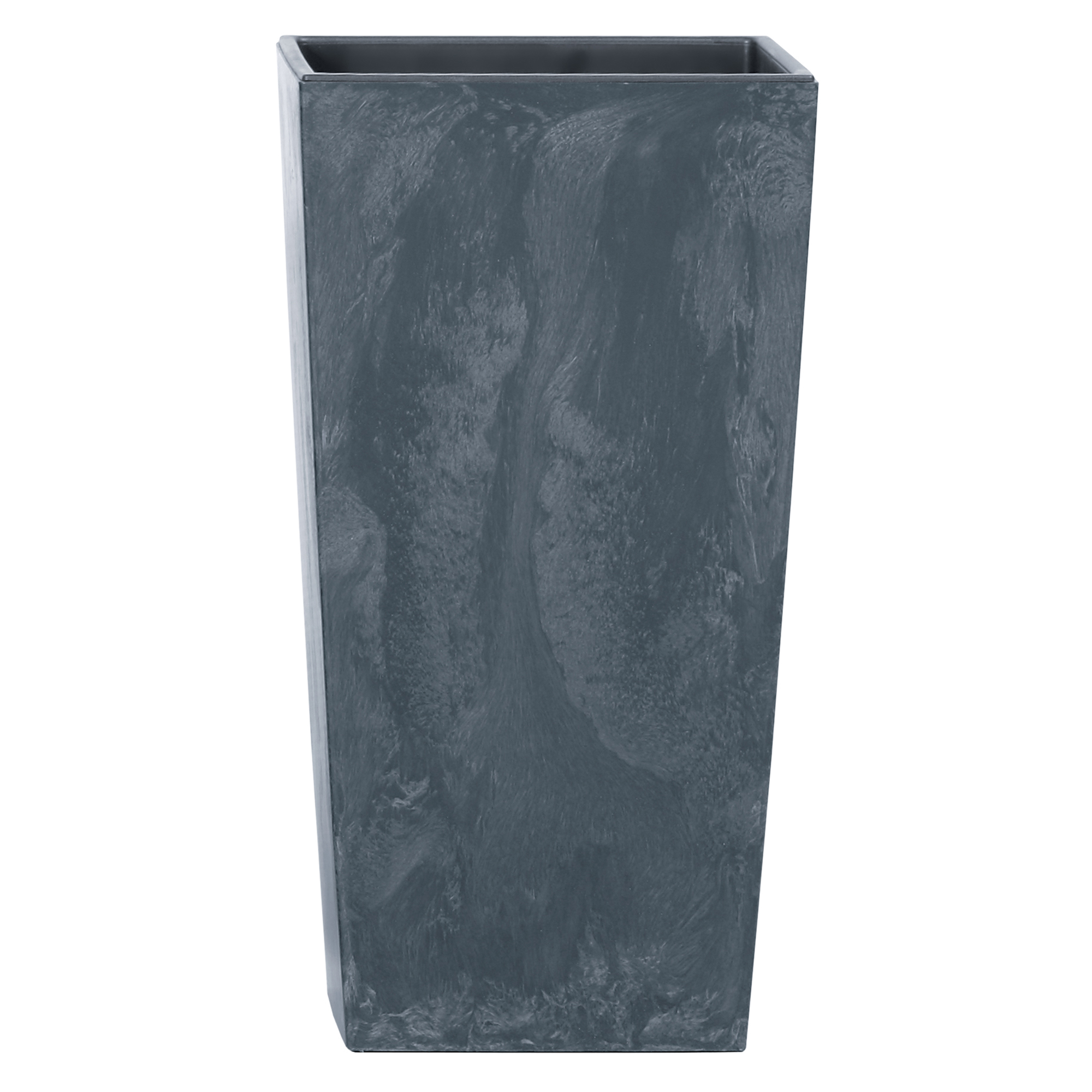 Pflanzkübel inkl. Einsatz Urbi Square Beton Effect 40 x 40 x 75 cm anthrazit PROSPERPLAST