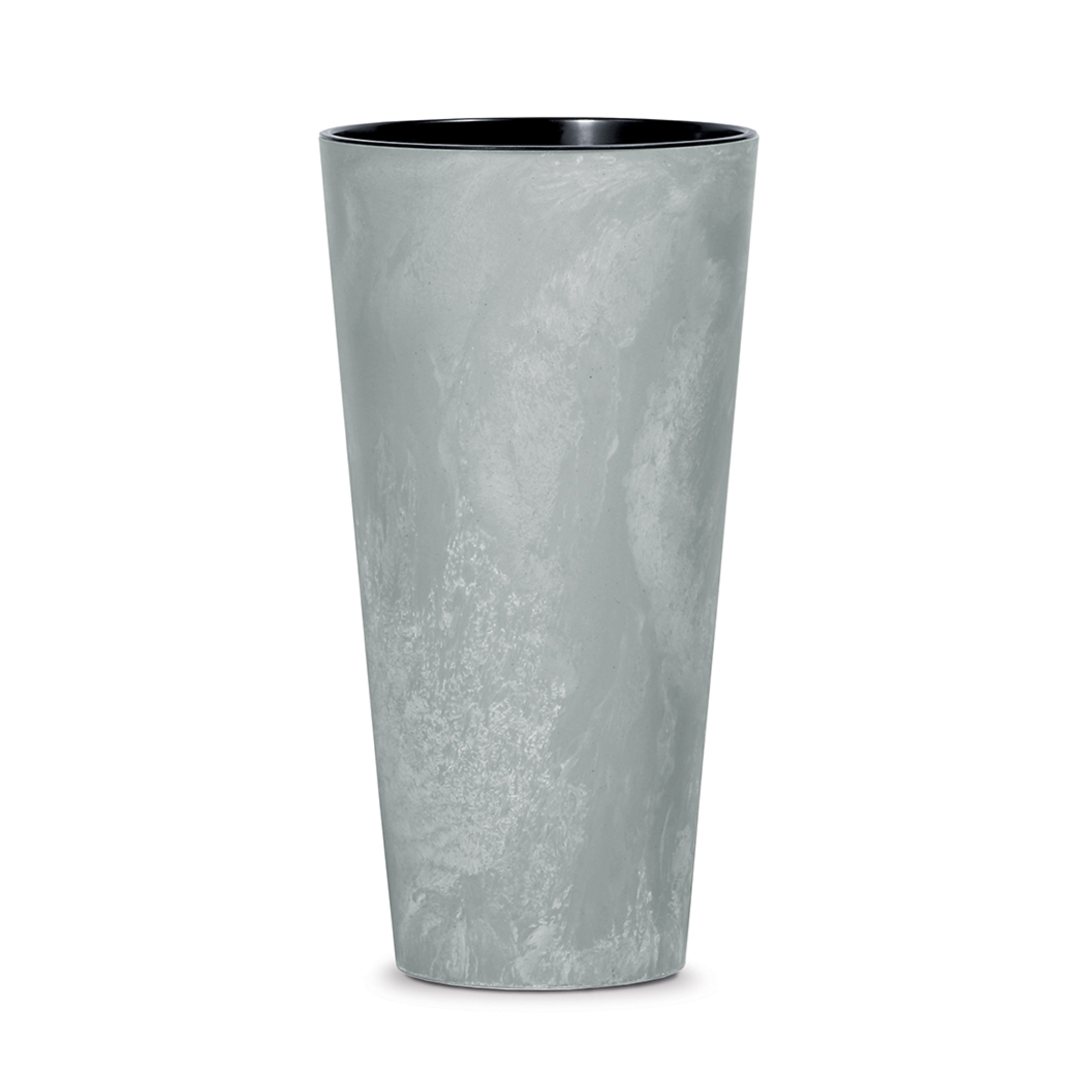 Hocher Blumentopf  Tubus Slim Betonoptik 48 cm grau PROSPERPLAST
