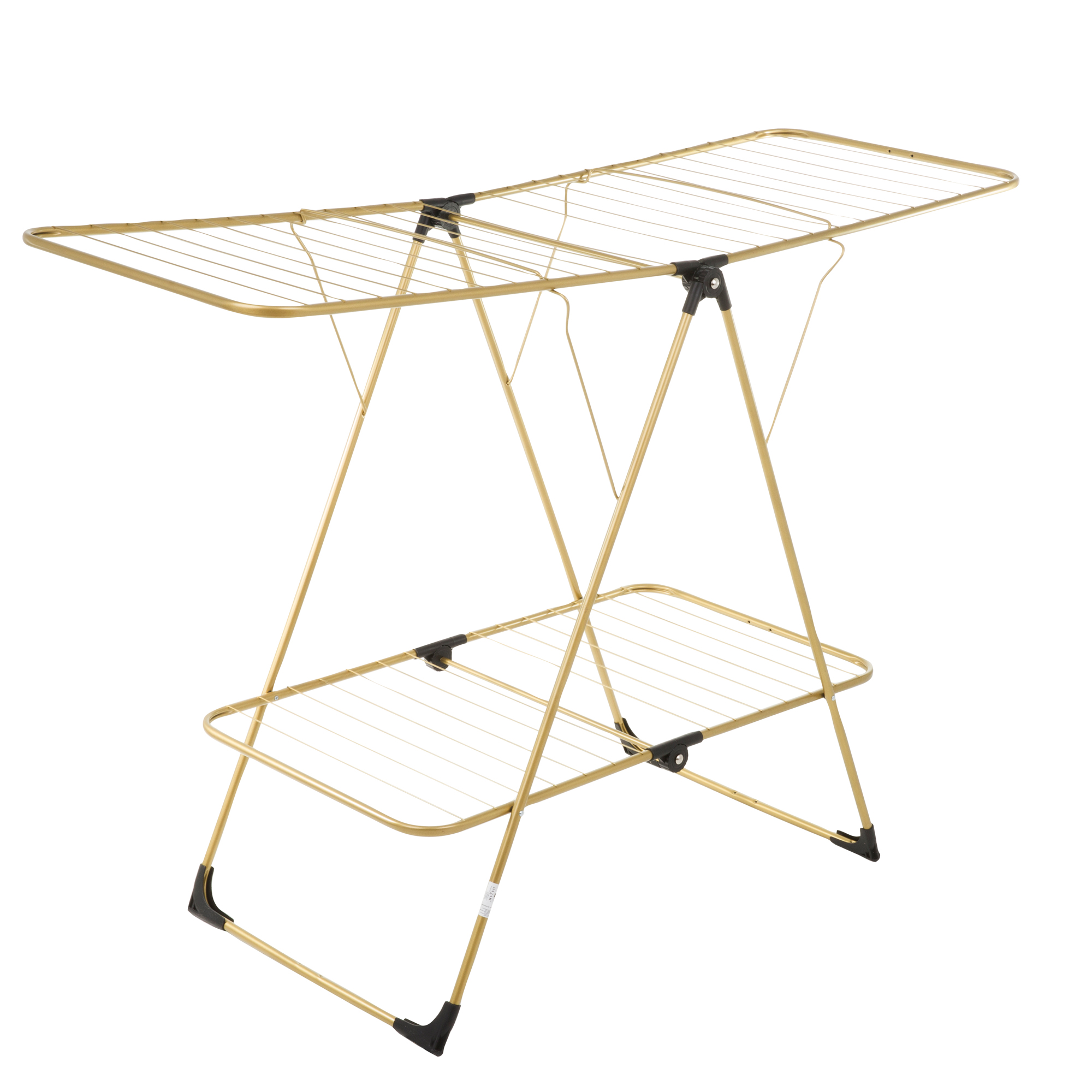 Zlatý sušiak na bielizeň A300 163 x 62 x 114 cm VELKEA