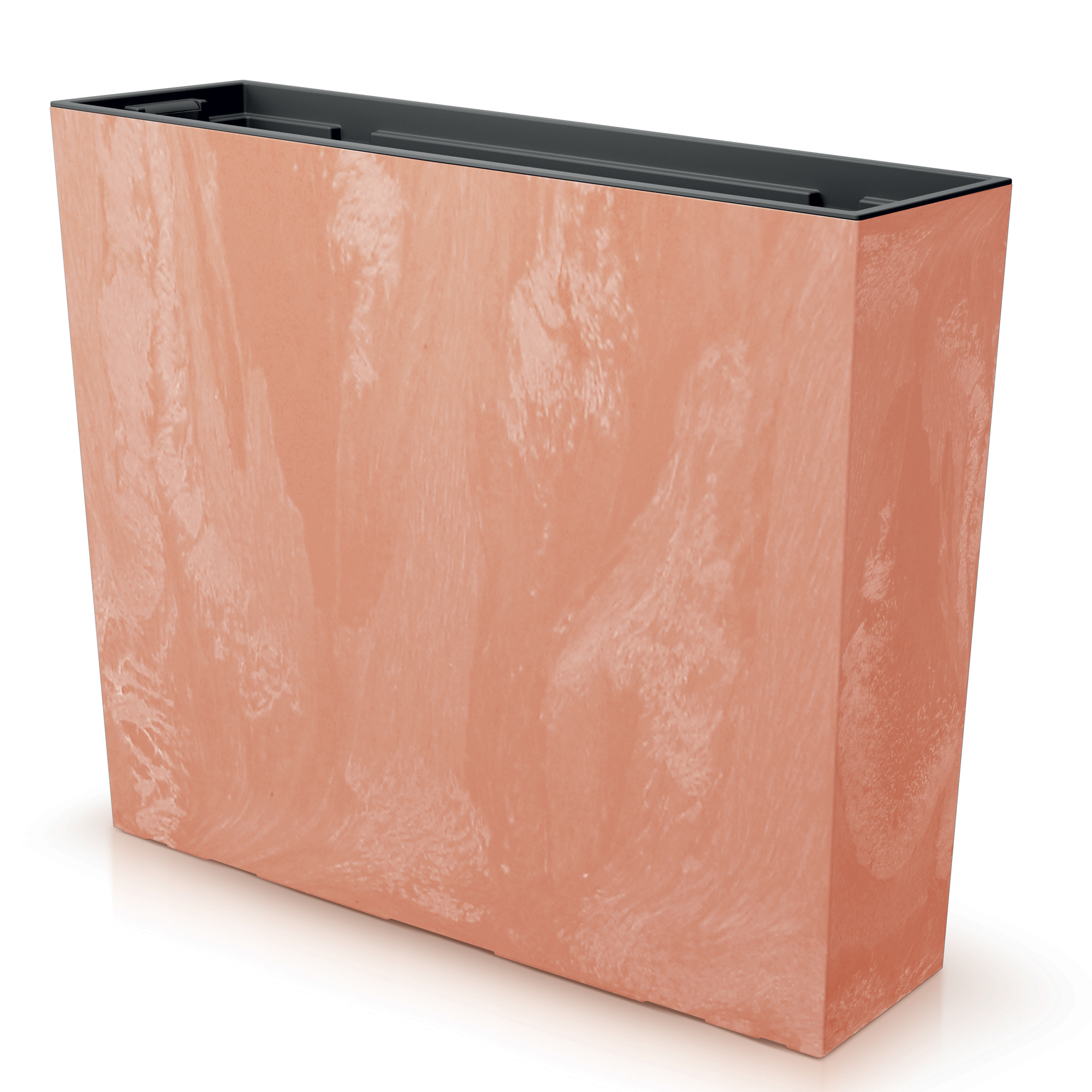 Fioriera Urbi Beton Effect 77 x 23,5 x 68,5 cm terracotta PROSPERPLAST