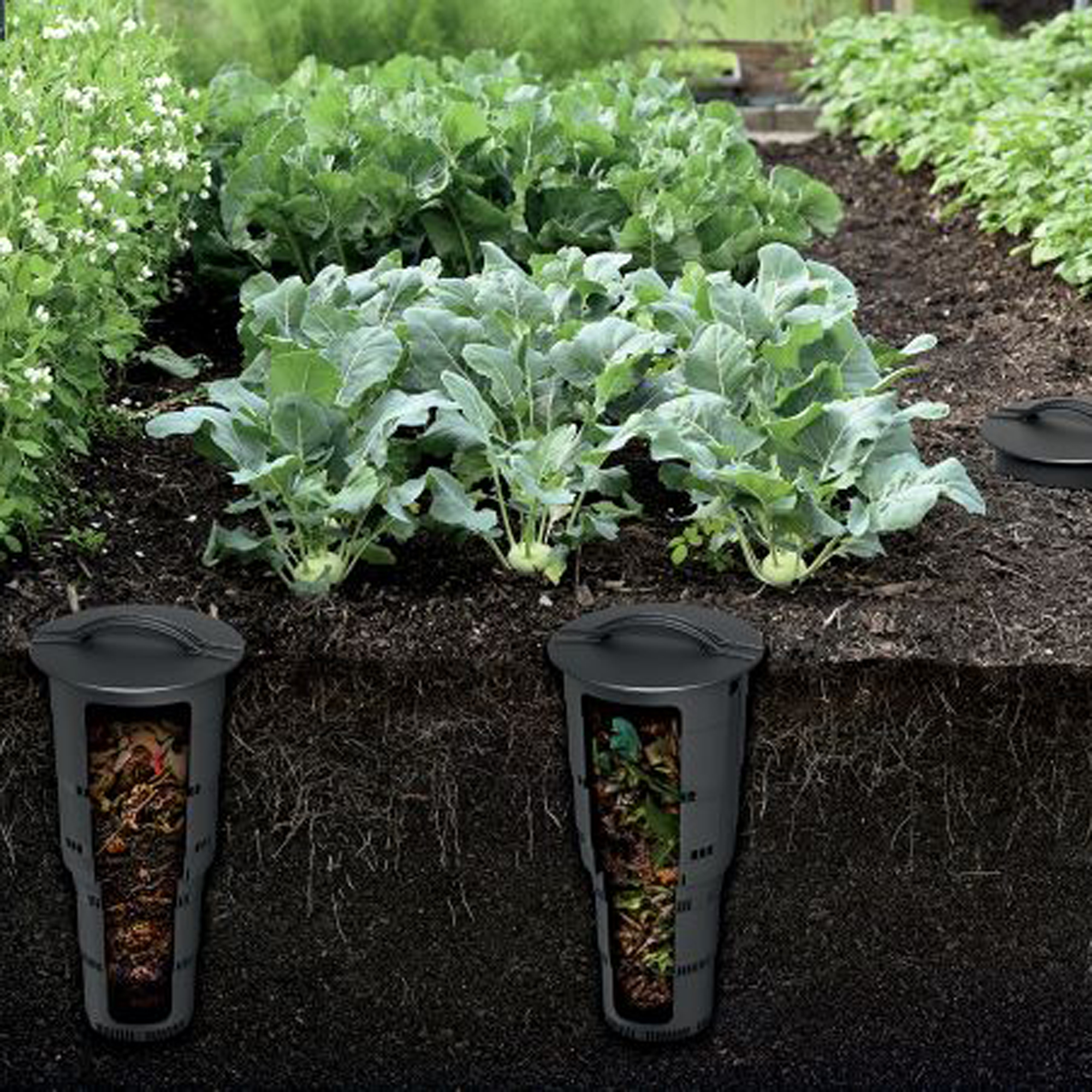 Podzemní kompostér Combiosoil 11 l PROSPERPLAST