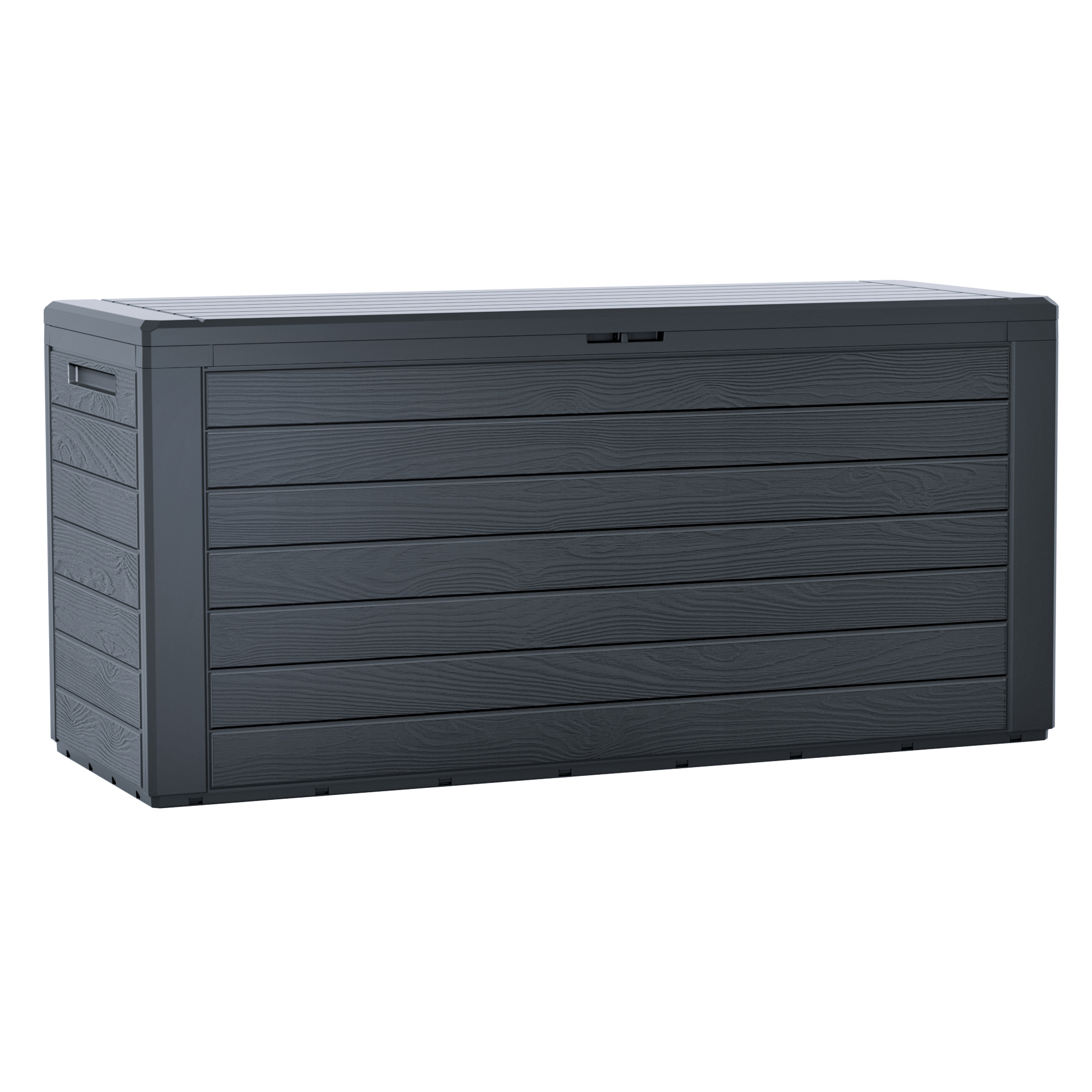Gartenbox Woodebox 280 L Anthrazit PROSPERPLAST