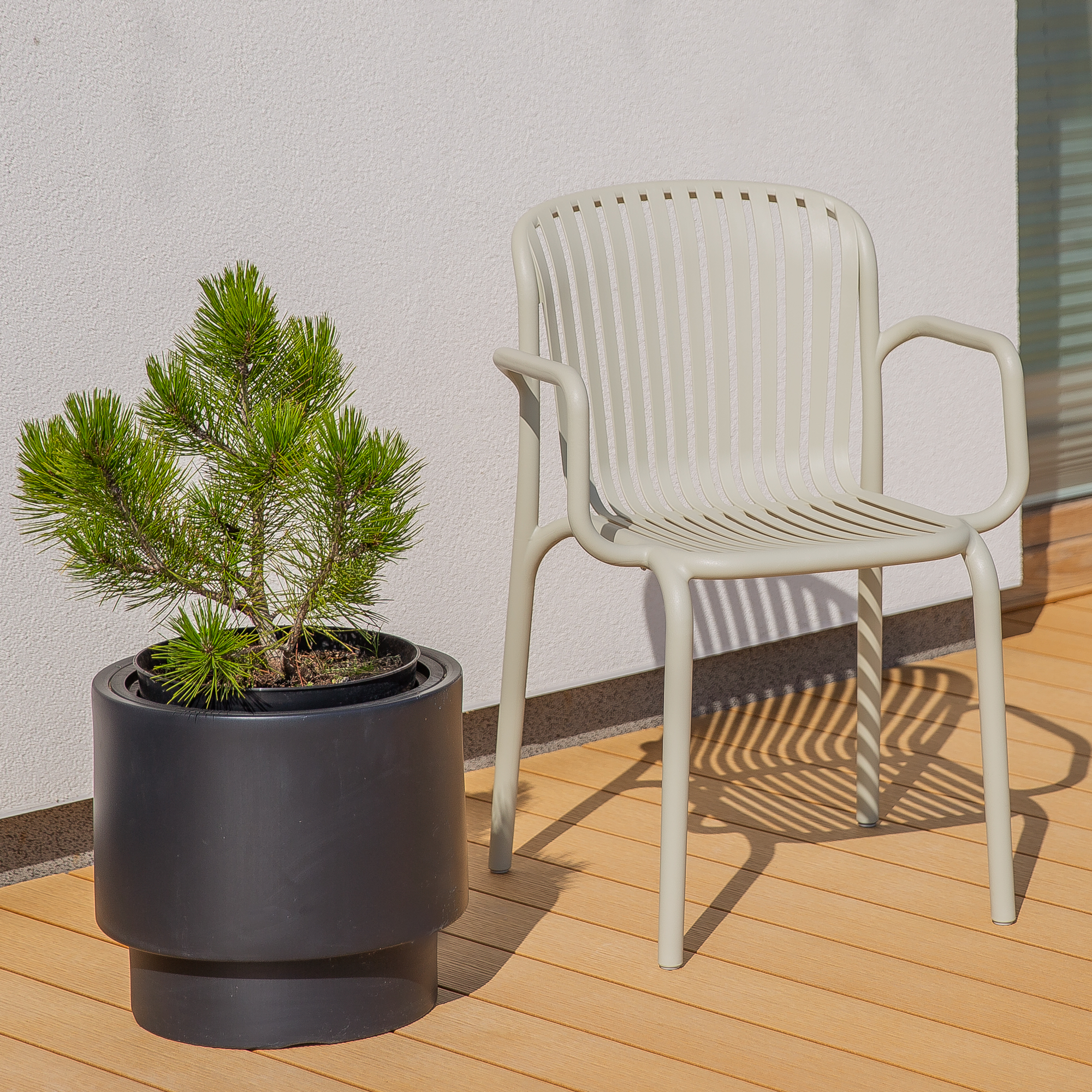 Gartenstuhl mit Armlehnen Brene Senza FERNE