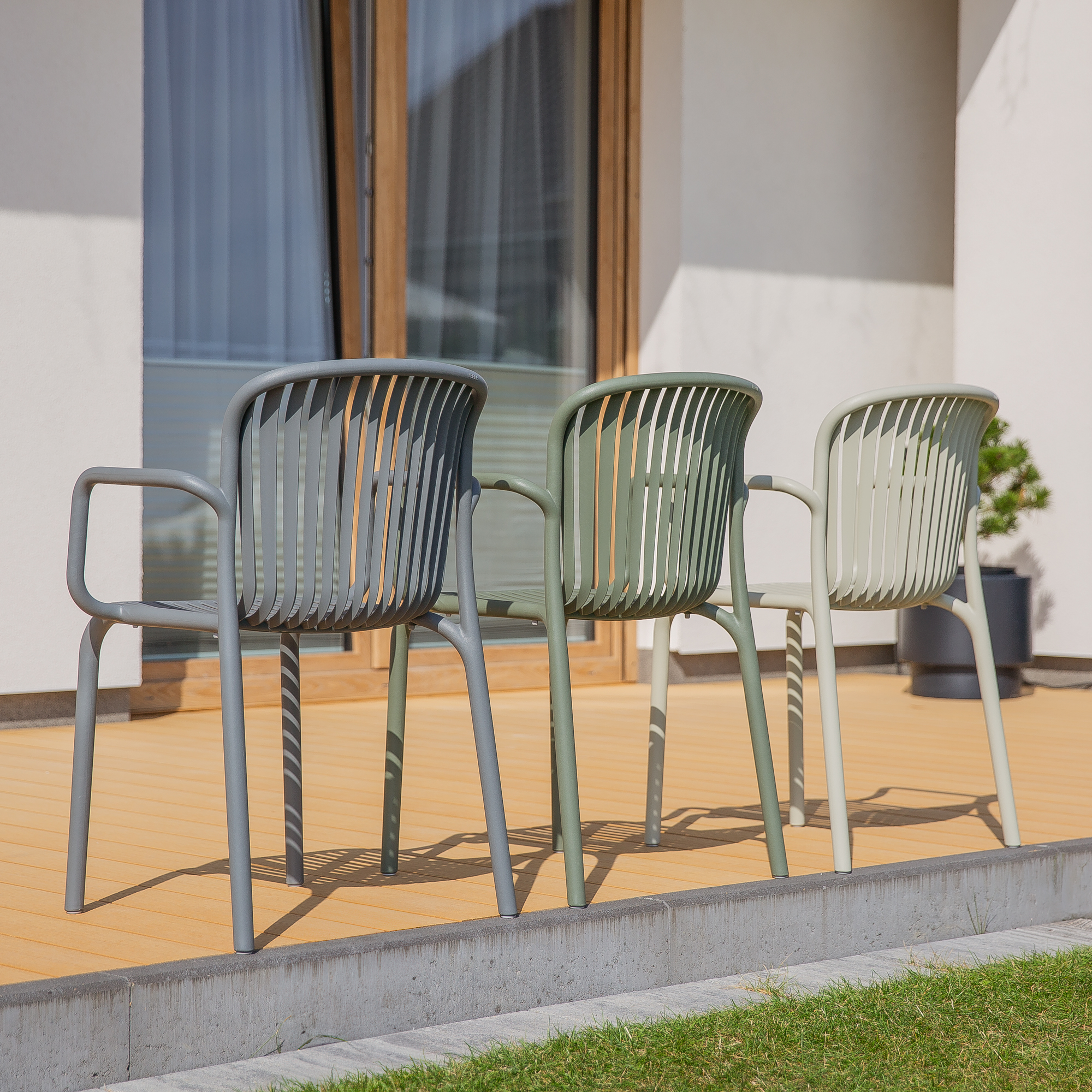 Gartenstuhl mit Armlehnen Brene Senza FERNE