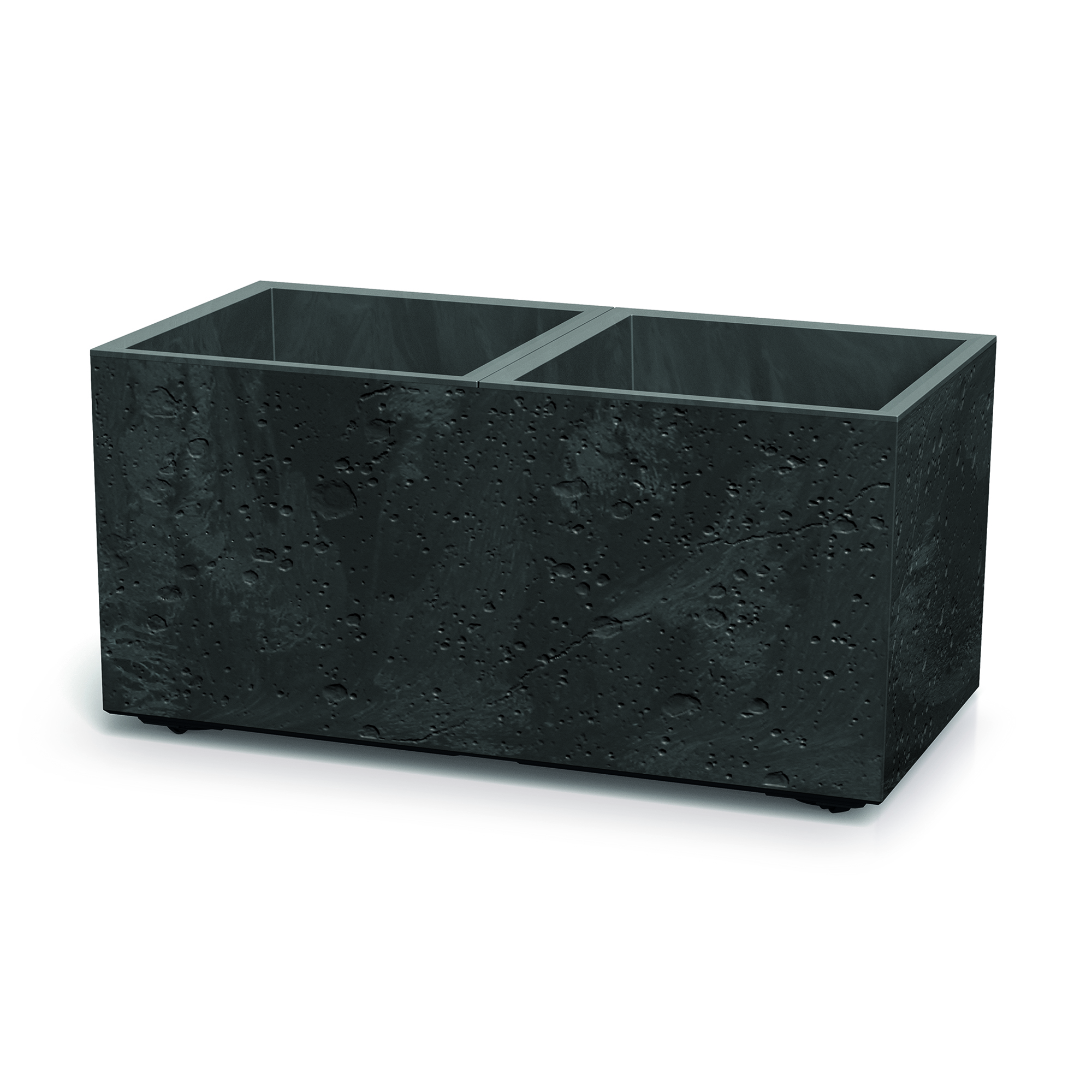 Blomkruka Sierra Case Beton Effect svart betong PROSPERPLAST  