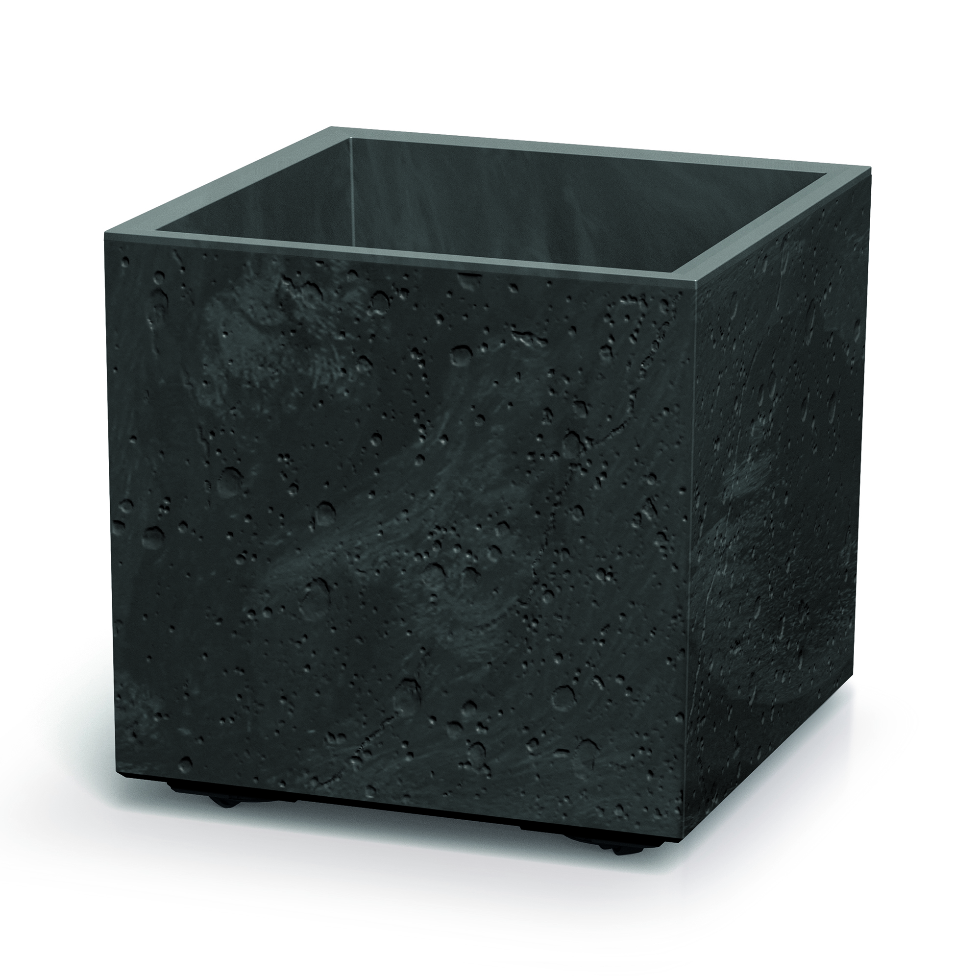Blomkruka Sierra Square Beton Effect svart betong PROSPERPLAST  