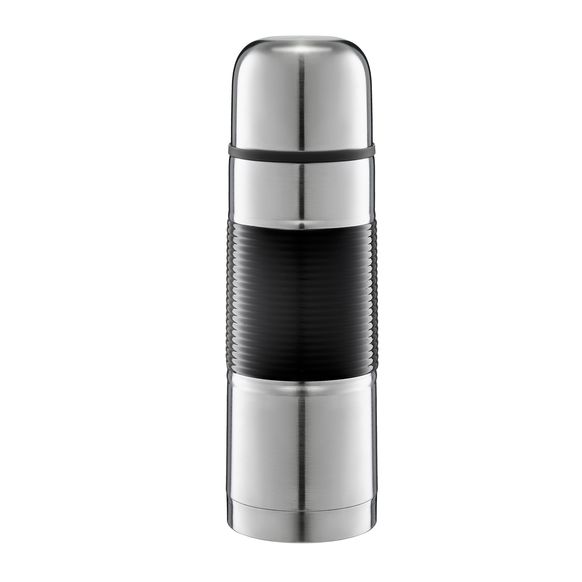 Thermos inossidabile Gummy Black 35 cl AMBITION