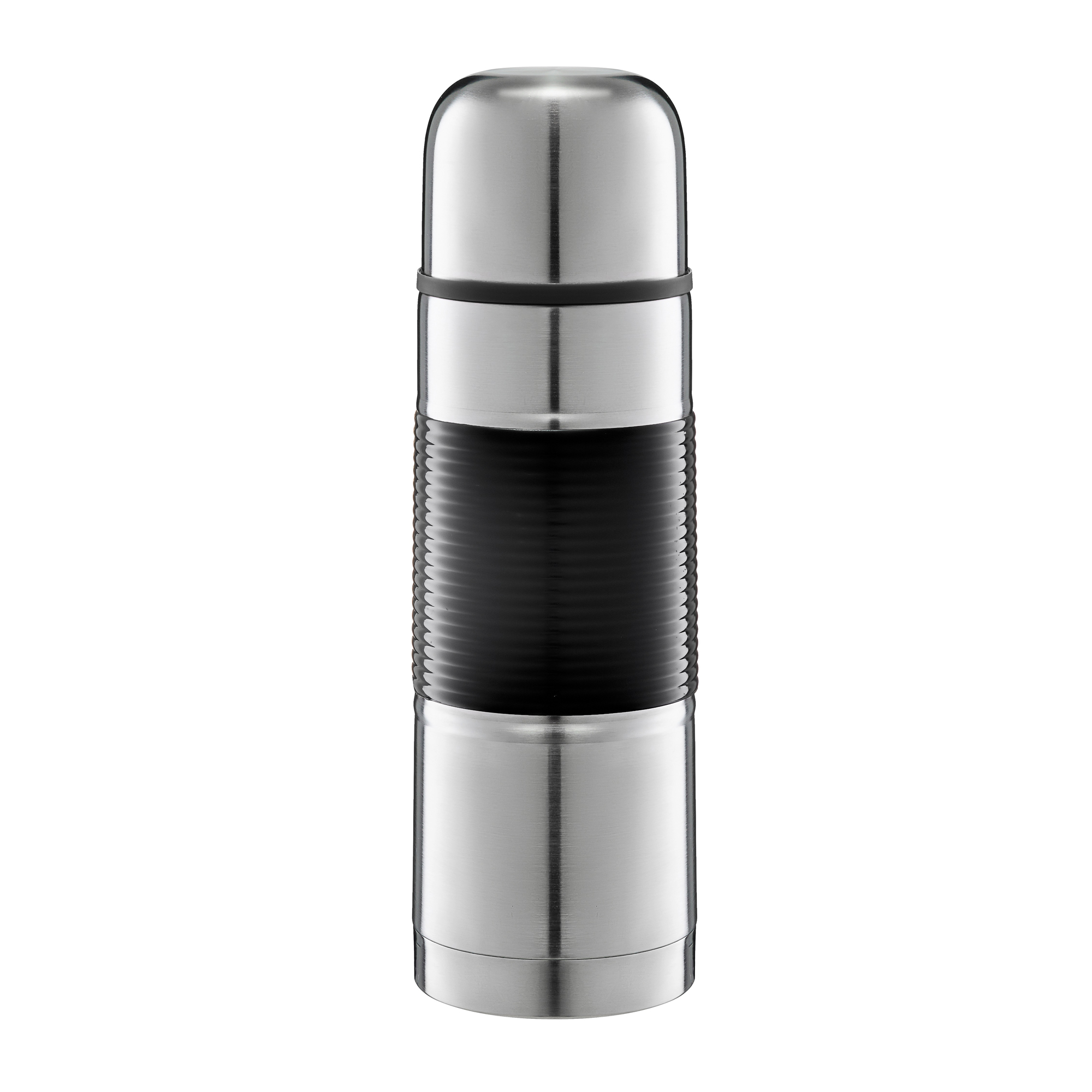 Thermos inossidabile Gummy Black 100 cl AMBITION