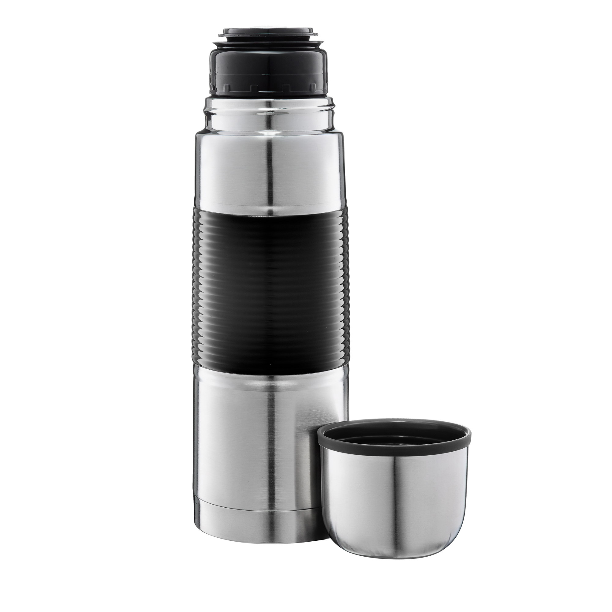 Thermos inossidabile Gummy Black 50 cl AMBITION