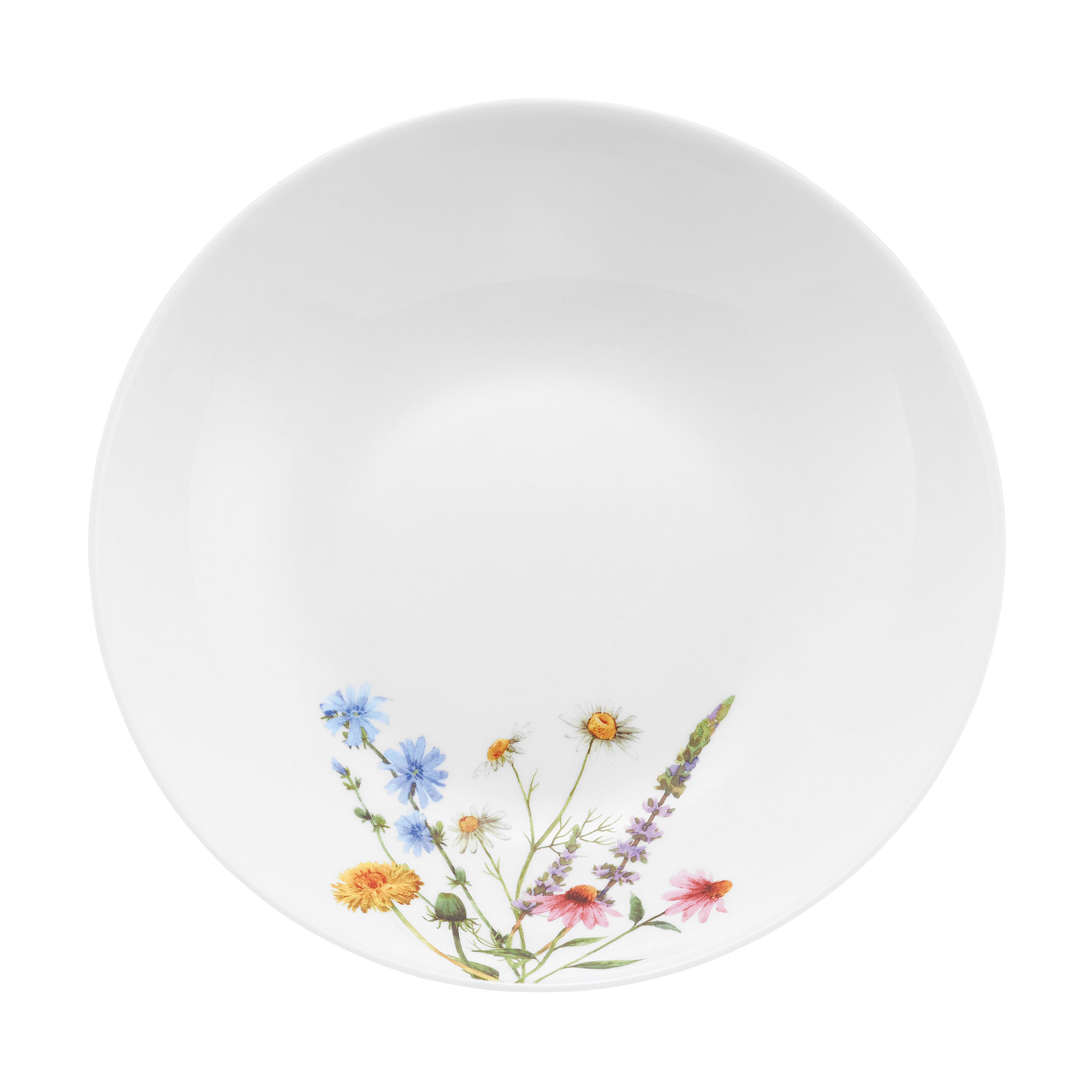 Hlboký sklenený tanier Bloom 20 cm AMBITION