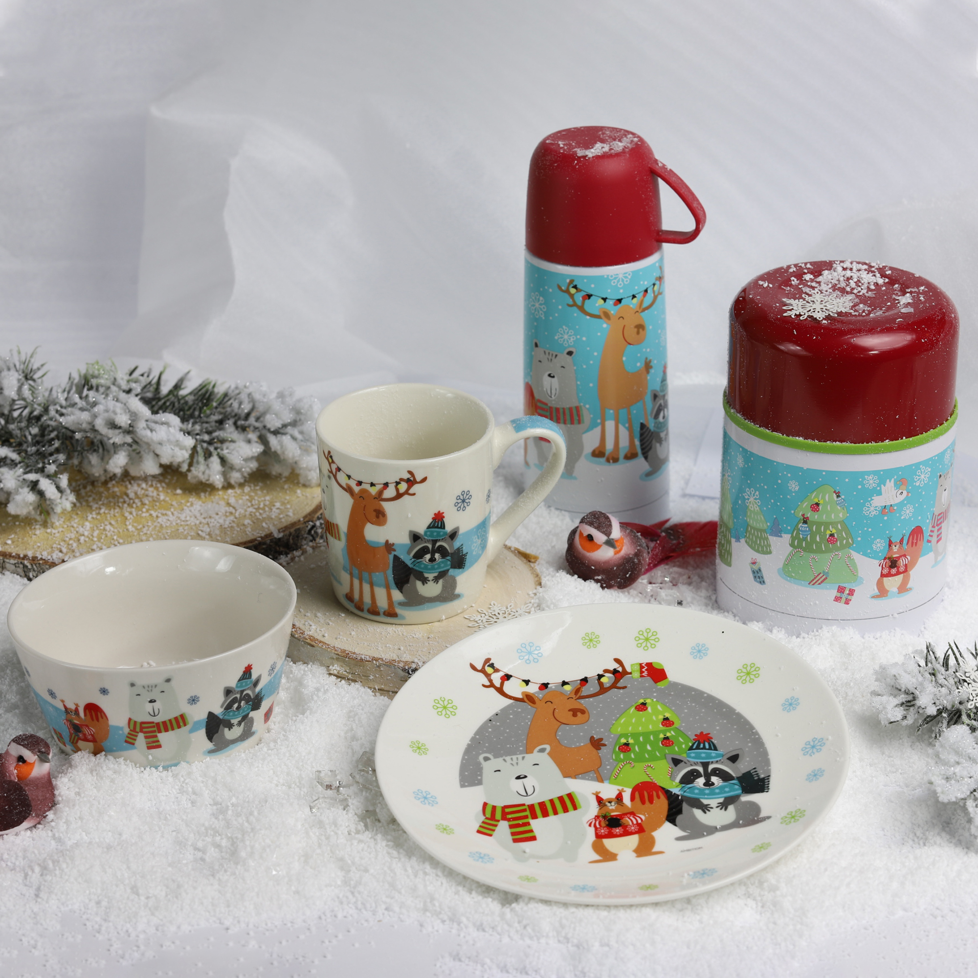 Talerz deserowy Forest Team 19 cm AMBITION JUNIOR