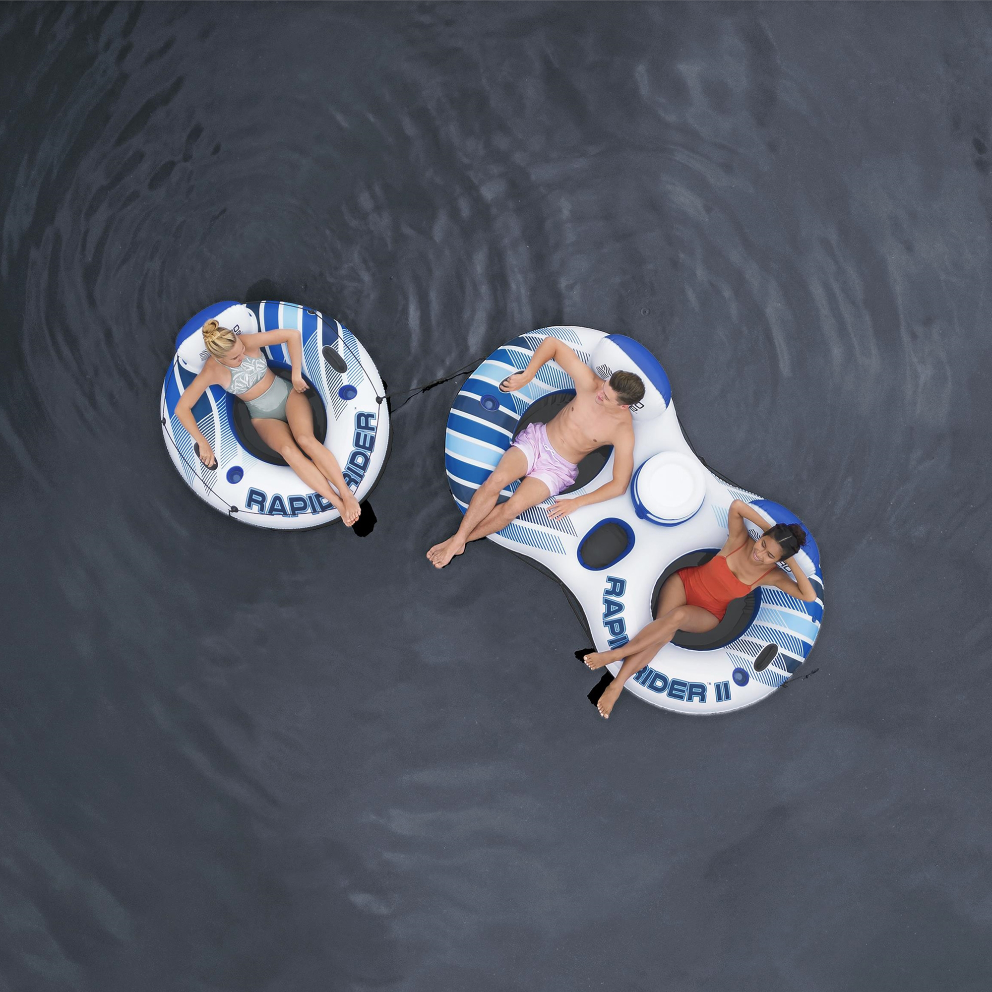 Nafukovací kruh / kreslo pre 2 osoby Rider II 251 x 132 cm BESTWAY