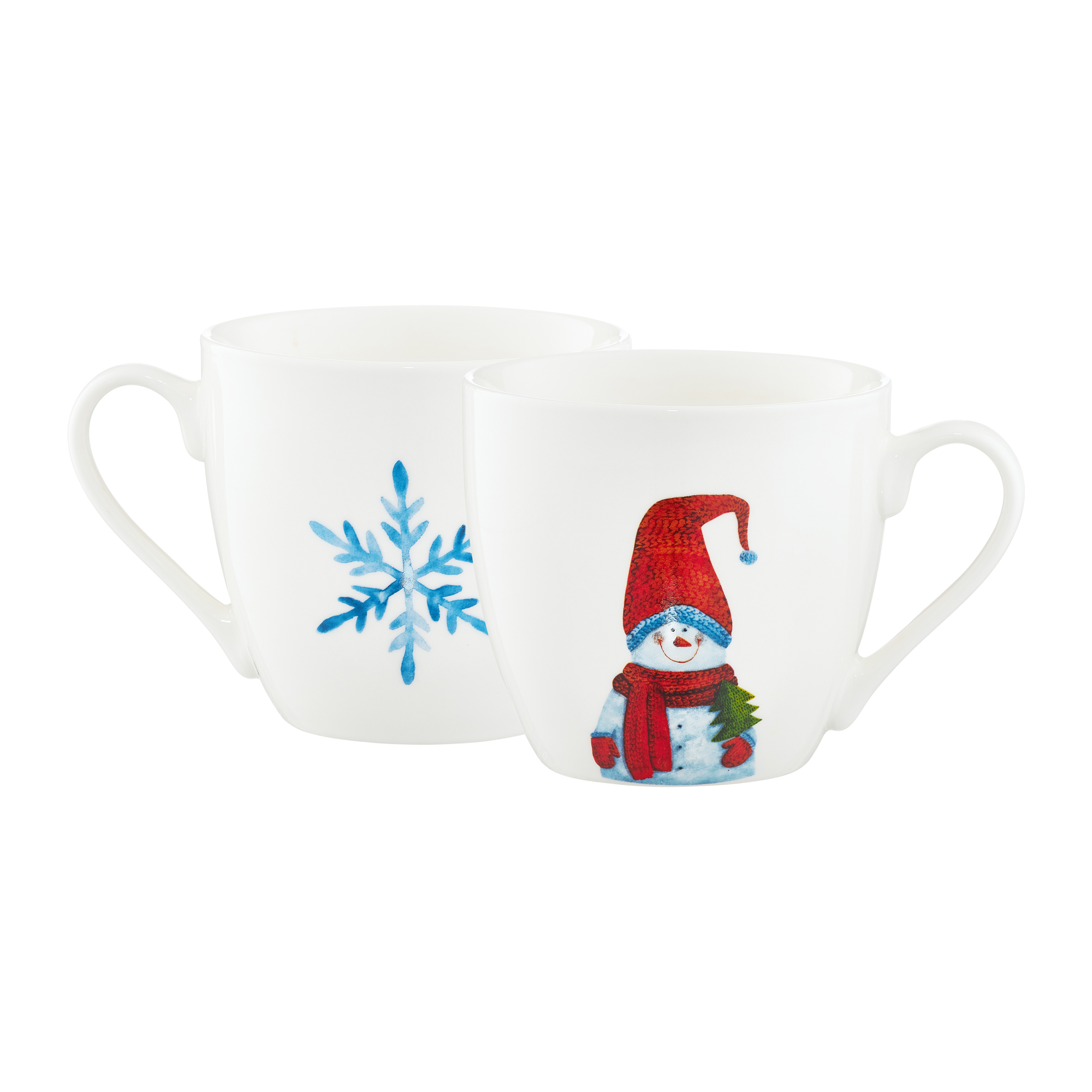 Porcelánový hrnek Forest Sněhulák 510 ml AMBITION