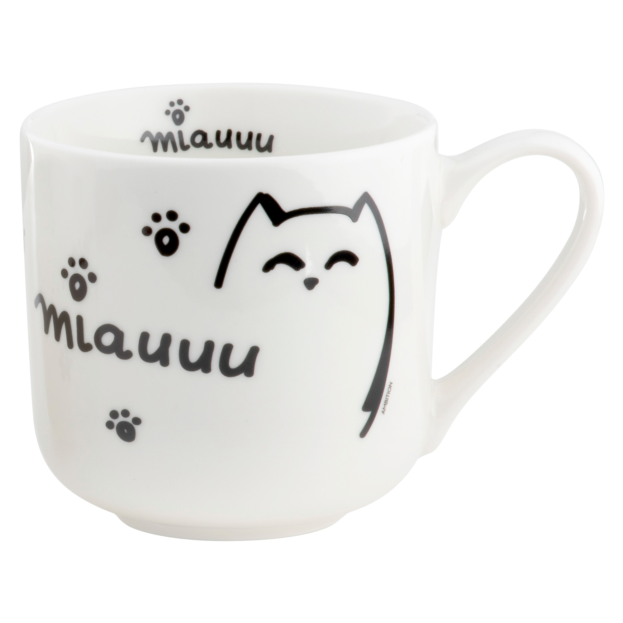 Porcelánový hrnek Love Kočka Kotam Cię 455 ml AMBITION