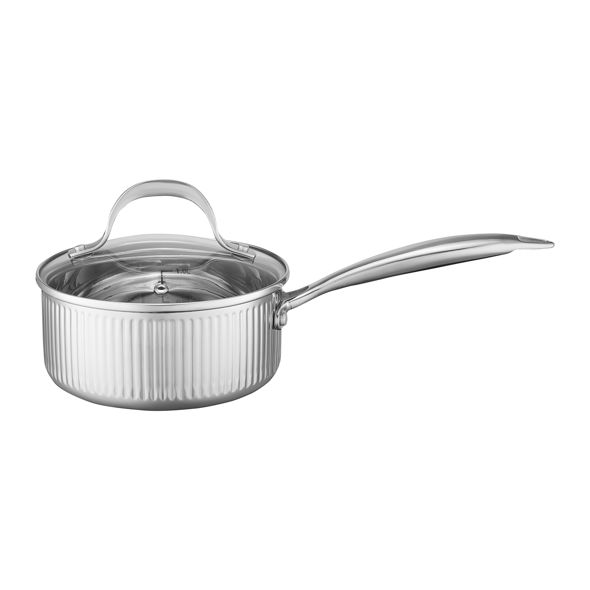 Saucepan with lid Curly 16 cm AMBITION