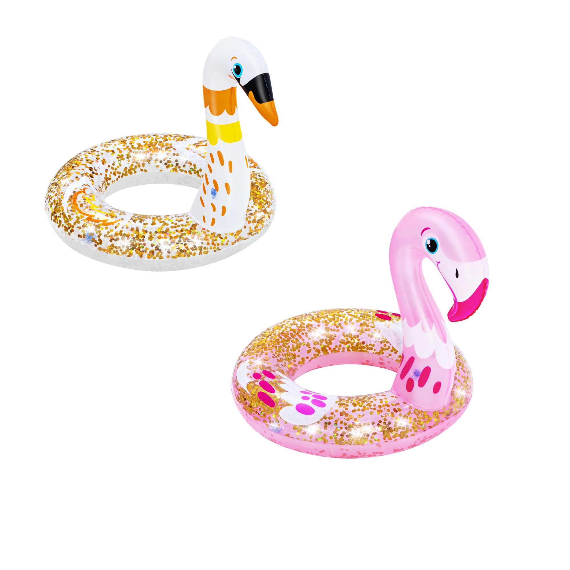 Nafukovací plavecký kruh Shimmer'n'float 61 cm MIX VZORŮ BESTWAY