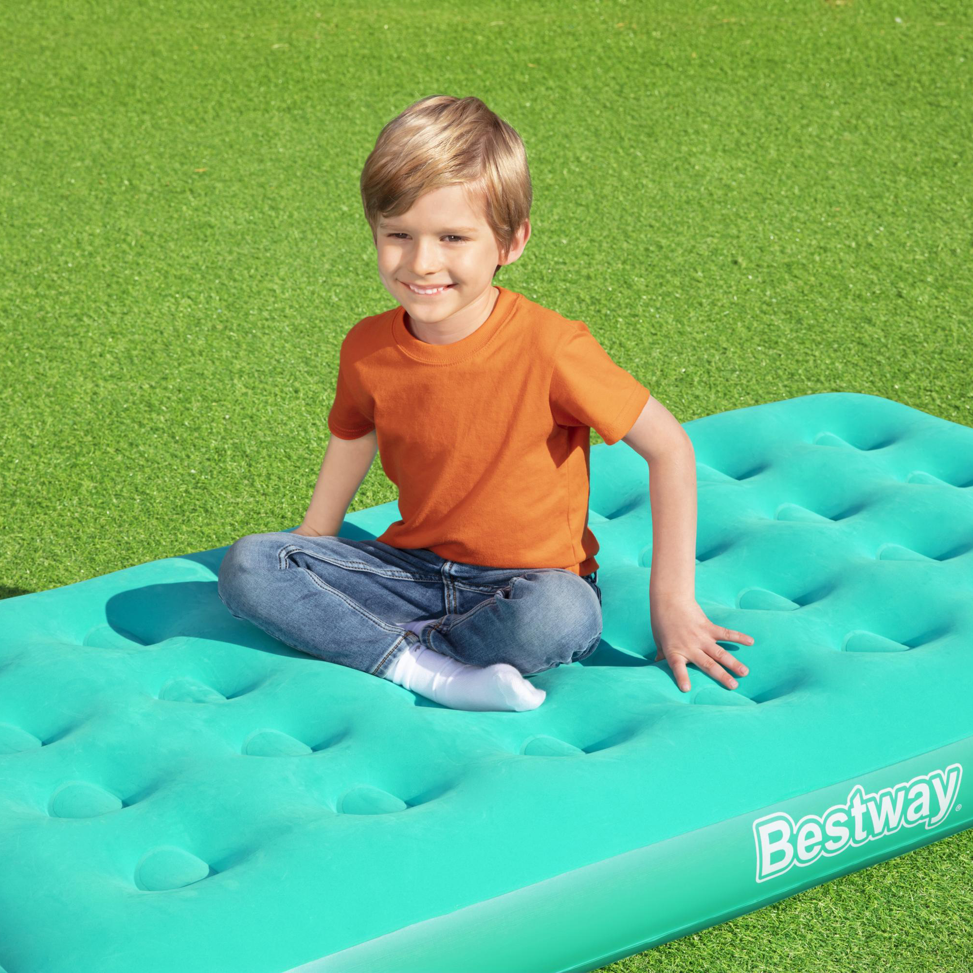 Detský nafukovací matrac na spanie DrowsyDreamer™ 158 x 89 x 18 cm MIX FARIEB BESTWAY