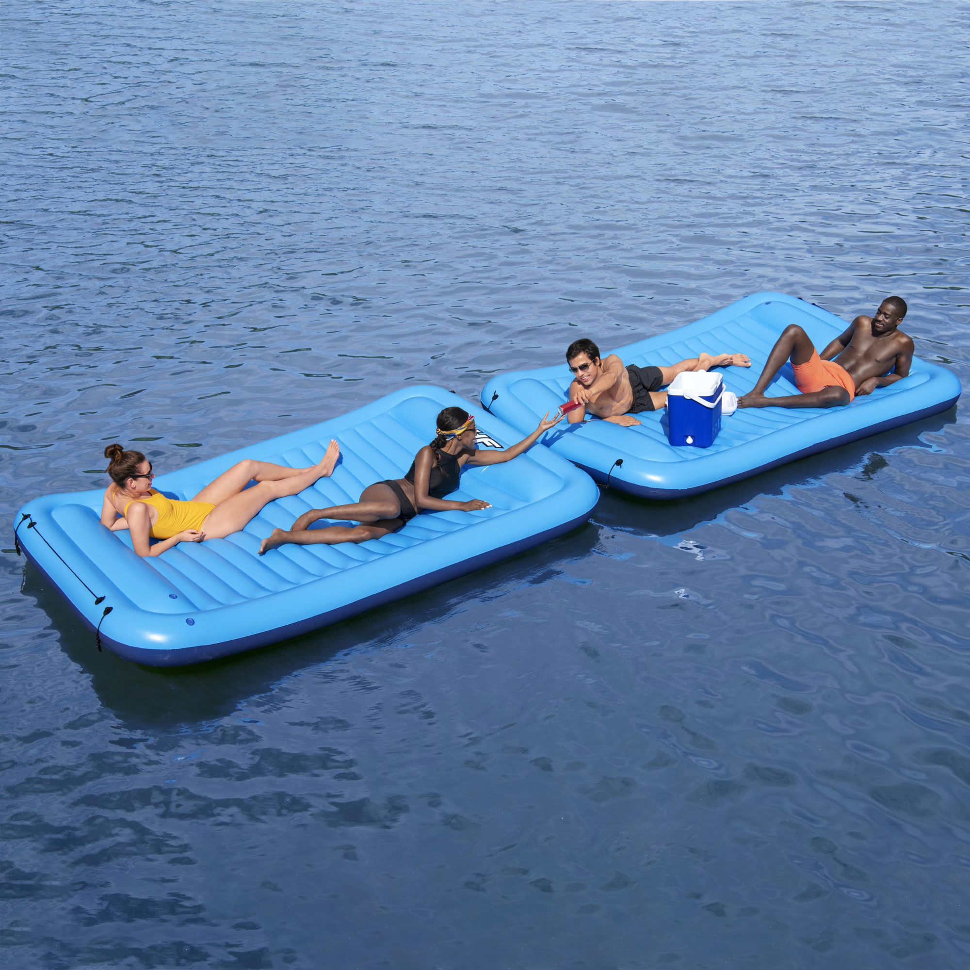 Luftmatratze mit Kopfstütze Sun Soaker 290 x 191 cm BESTWAY