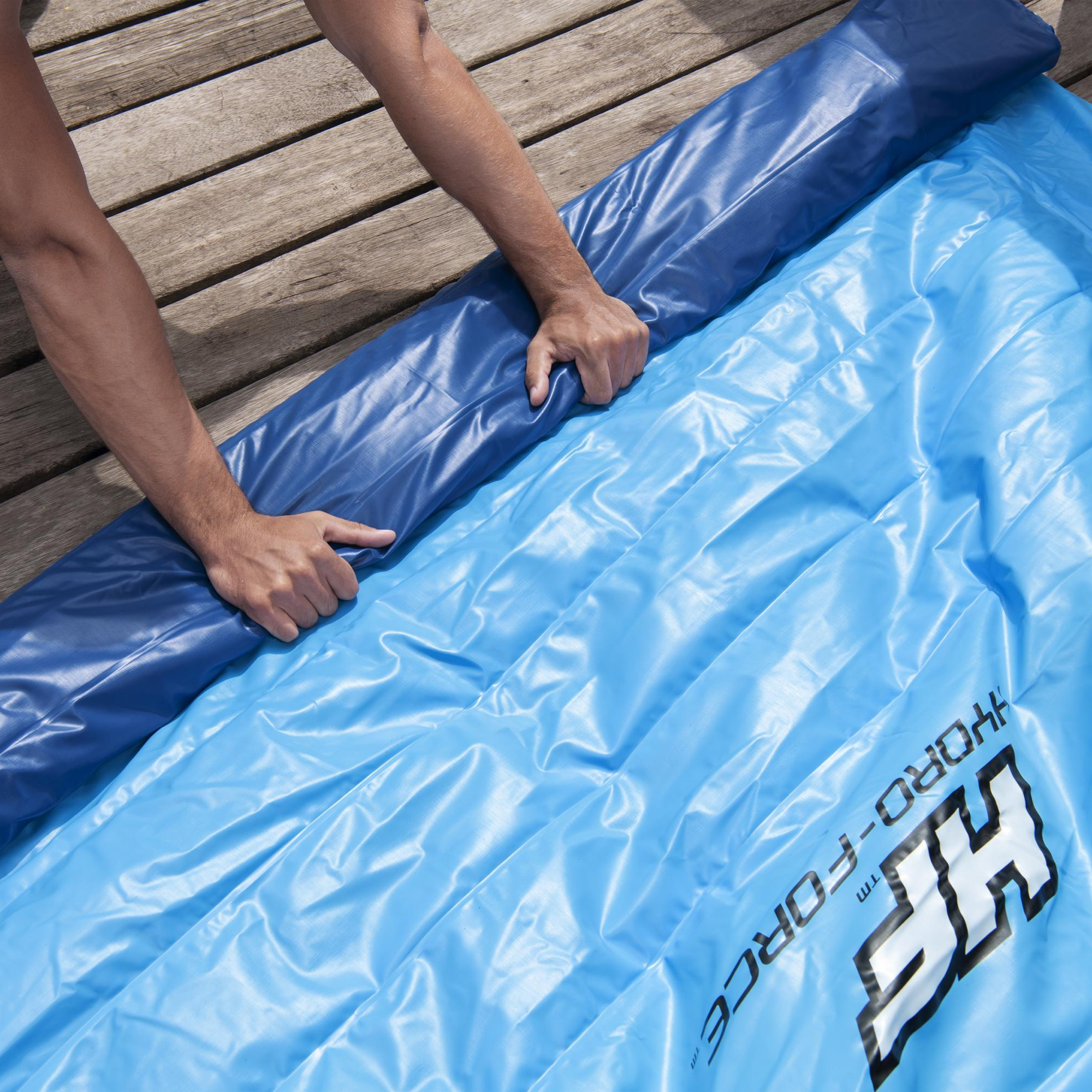 Luftmatratze mit Kopfstütze Sun Soaker 290 x 191 cm BESTWAY