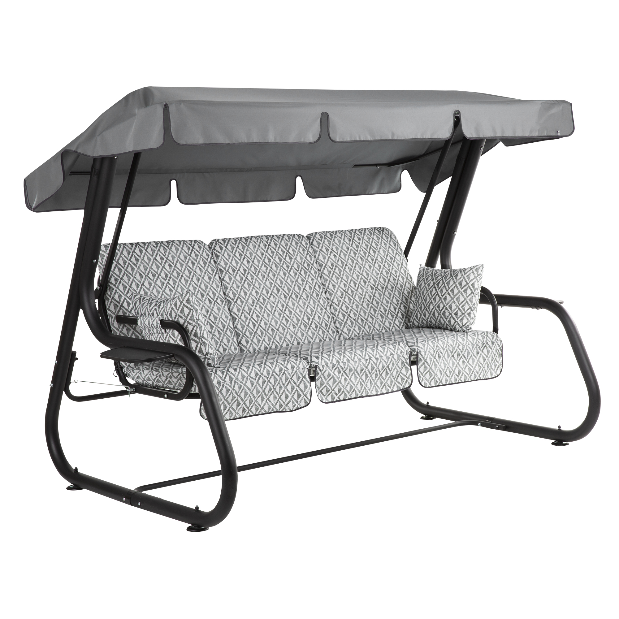 Hollywoodschaukel Rimini Black Edition H039-06PB PATIO