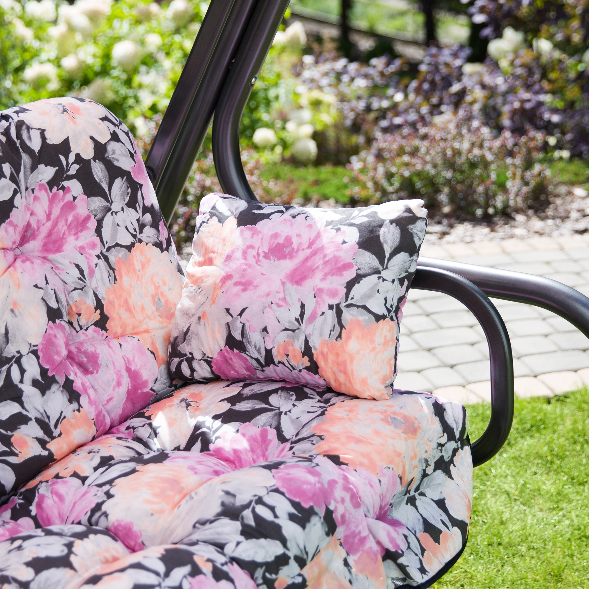 Hollywoodschaukel mit Sonnendach 4-Sitzer Ravenna A093-23PB PATIO