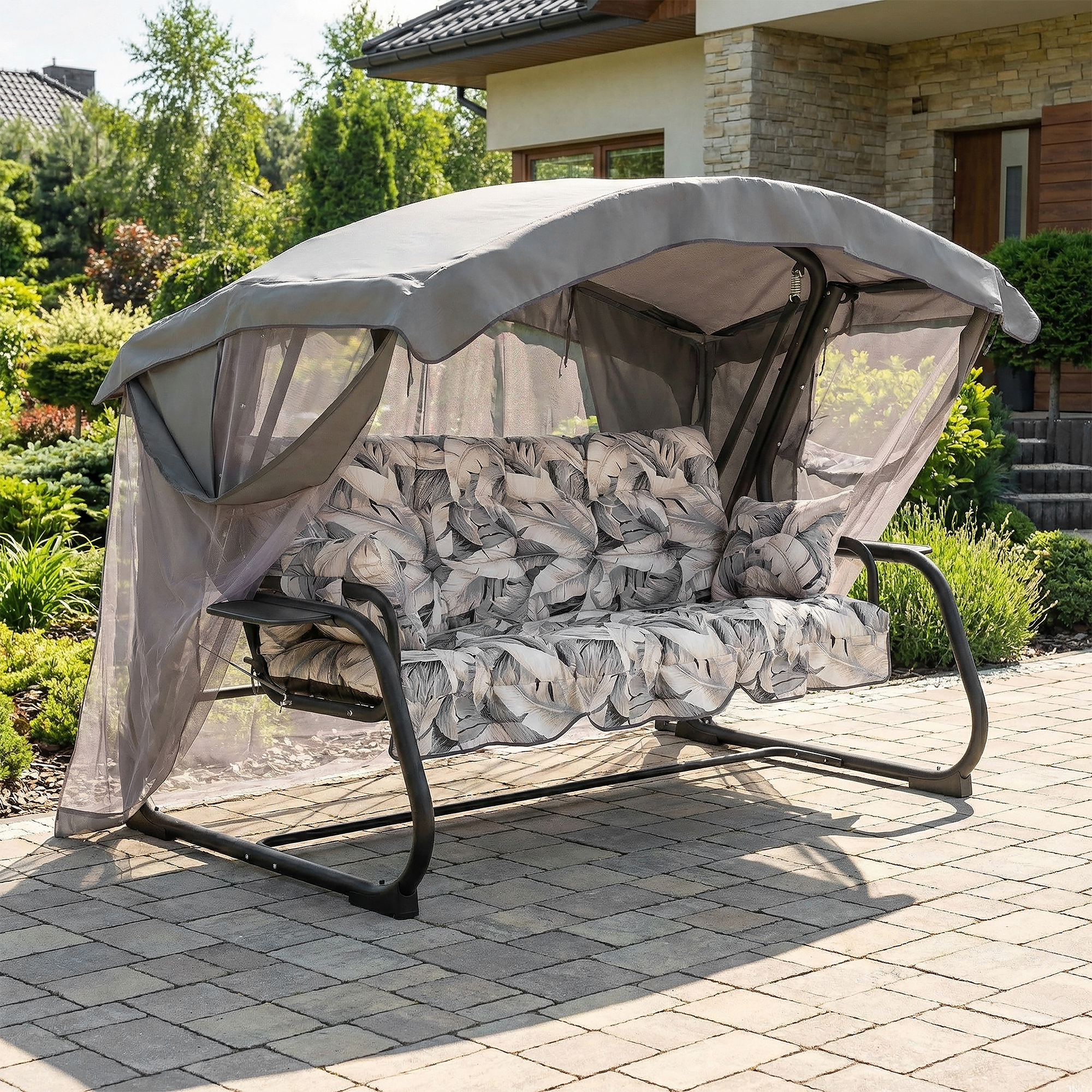 Balancín de jardín con mosquitero Ravenna Lux G057-06PB PATIO