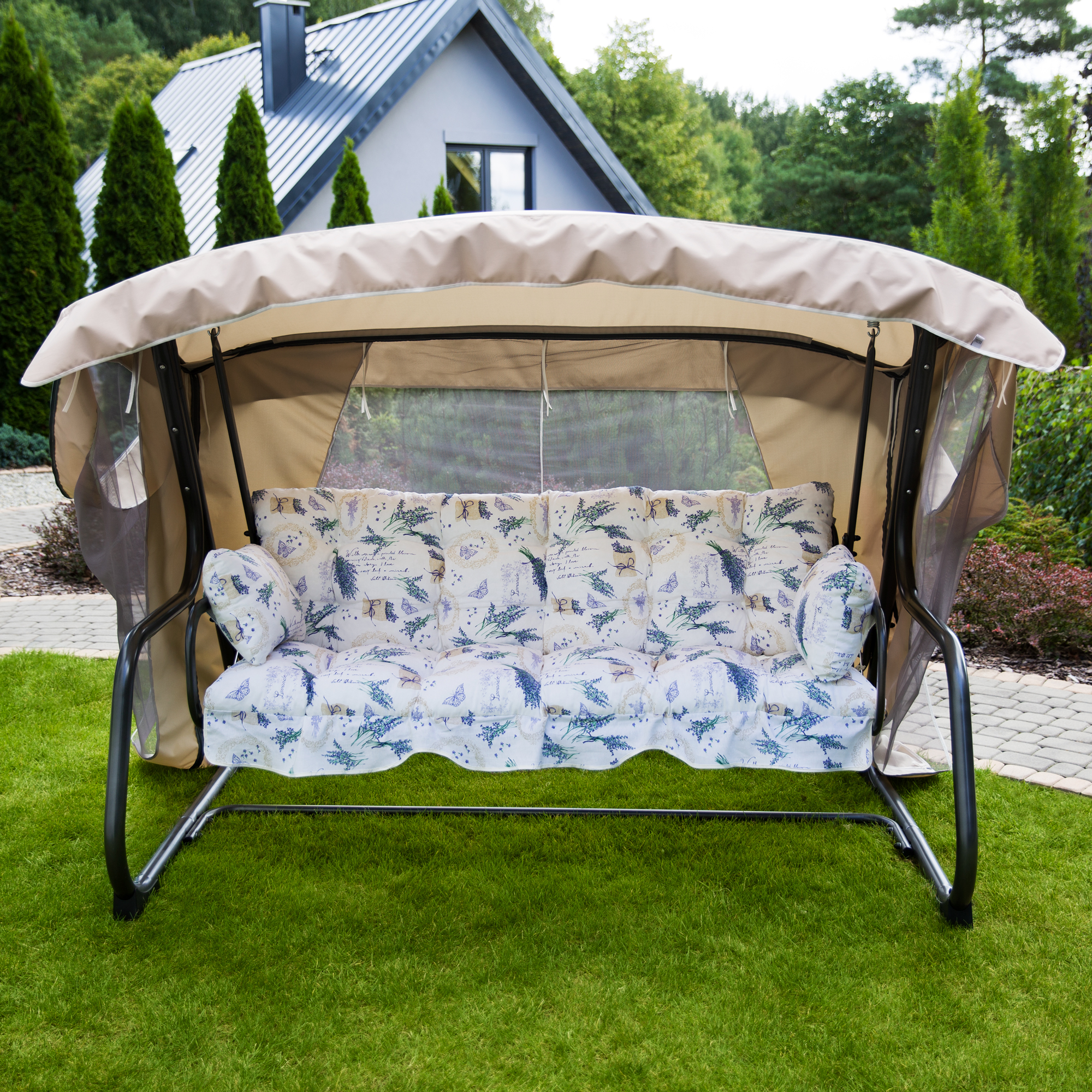 Komplet poduszek na huśtawkę Ravenna A083-08HB PATIO (bez podłokietników)