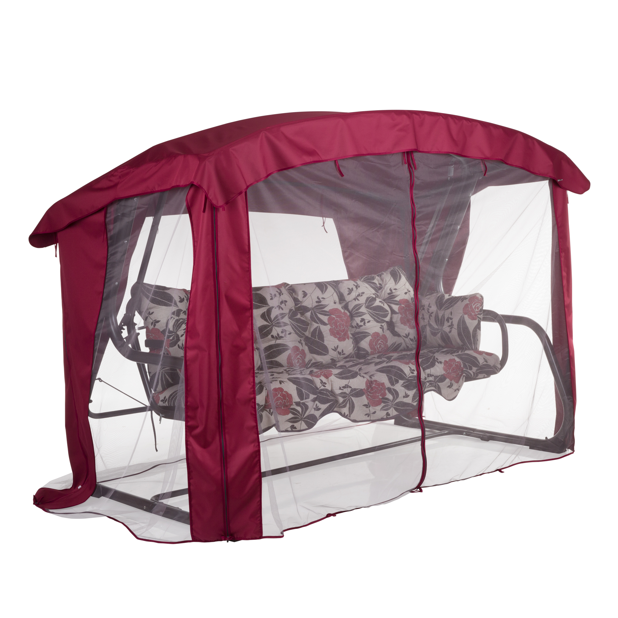 Hollywoodschaukel mit Moskitonetz 4-Sitzer Ravenna Lux A034-07LB PATIO