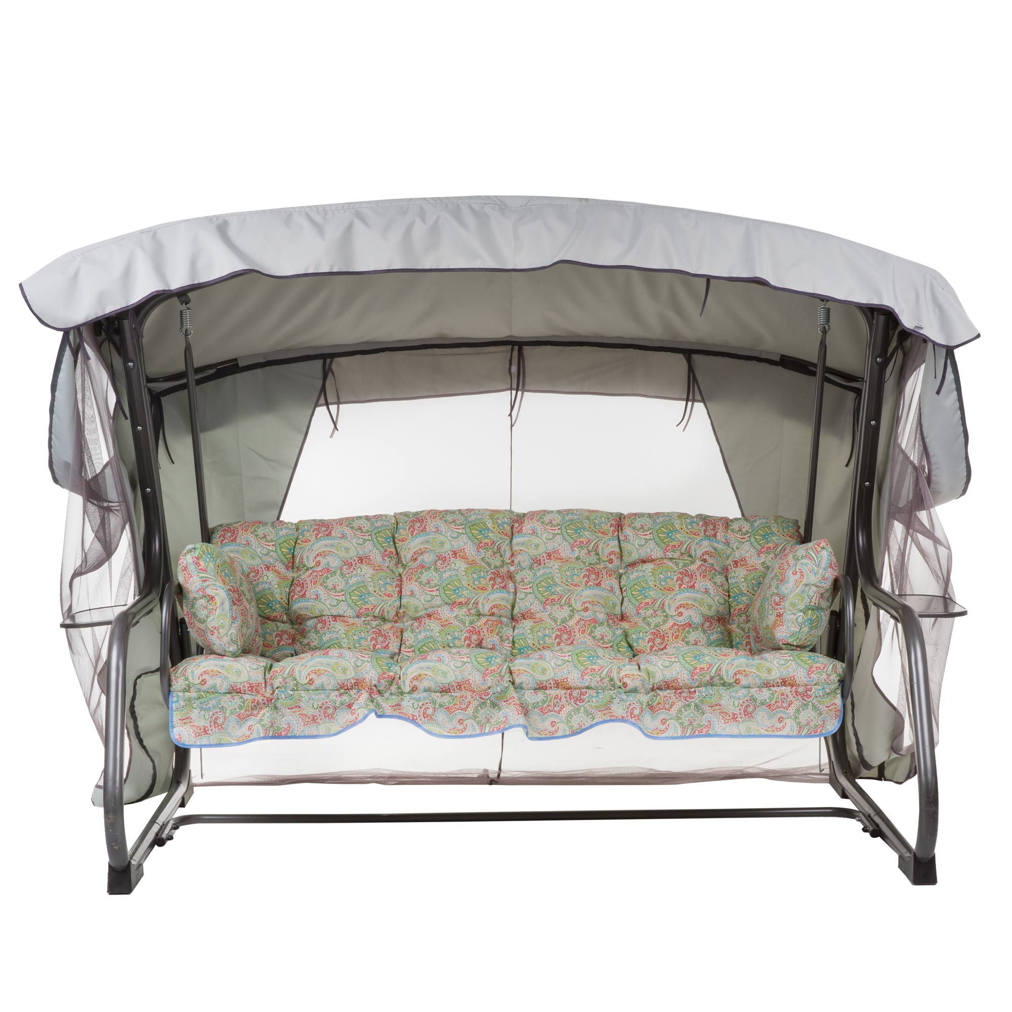 Hollywoodschaukel mit Moskitonetz 4-Sitzer Ravenna Lux G038-12LB PATIO
